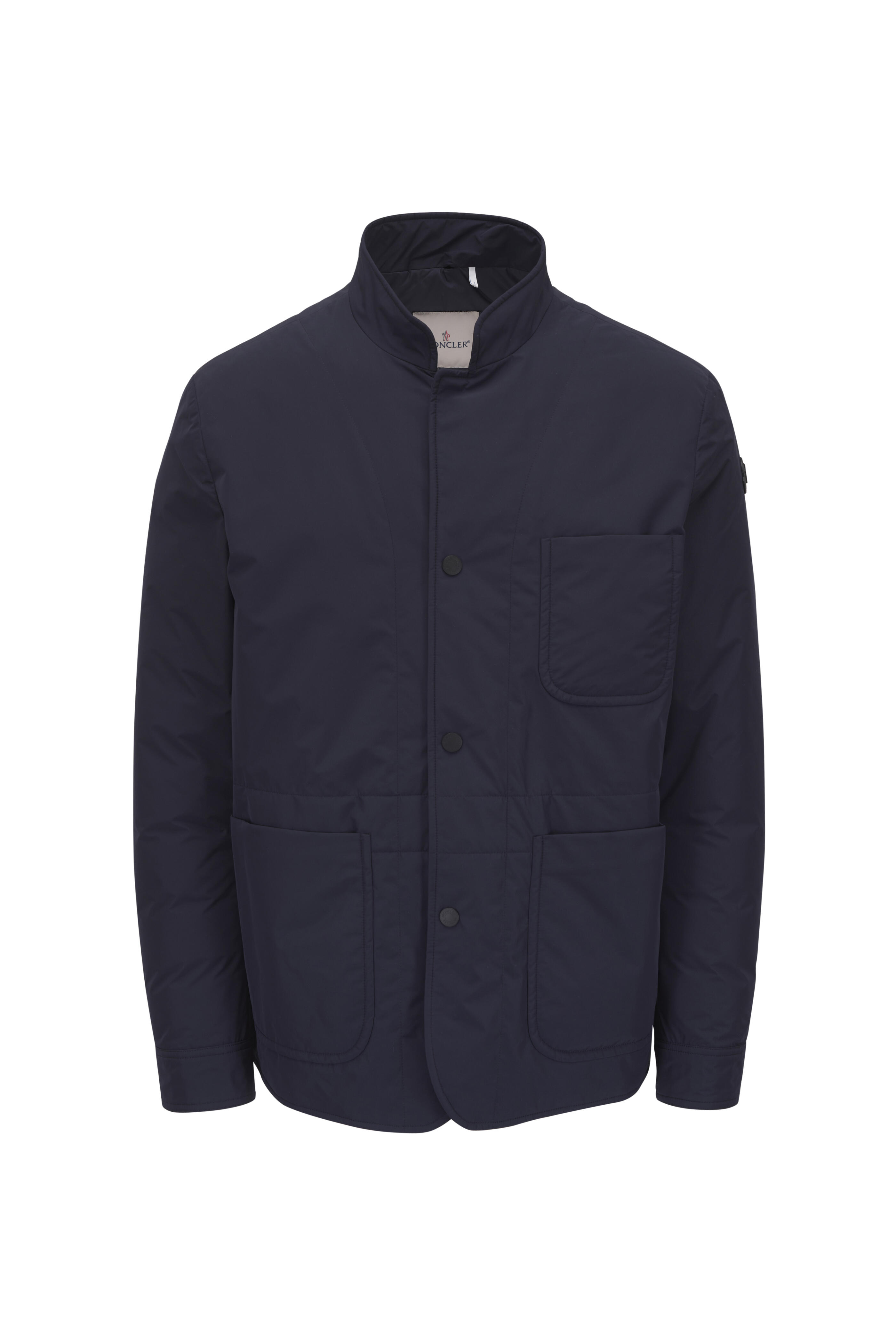 Moncler - Brieuc Navy Water Repellent Jacket | Mitchell Stores