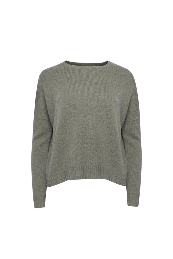 Kujten Amelie Marl Khaki Sweater
