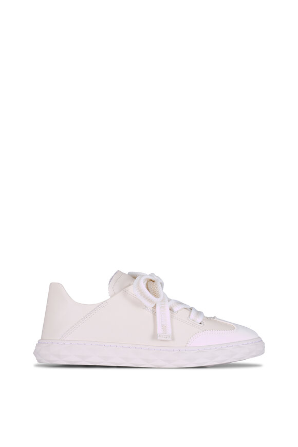 Jimmy Choo Diamond Light Flex F Latte Leather Sneaker - view 2