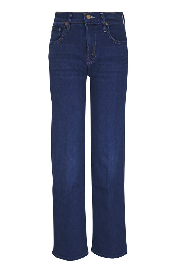 Mother Mid Rise Rambler Zip Flood Jean - view 1