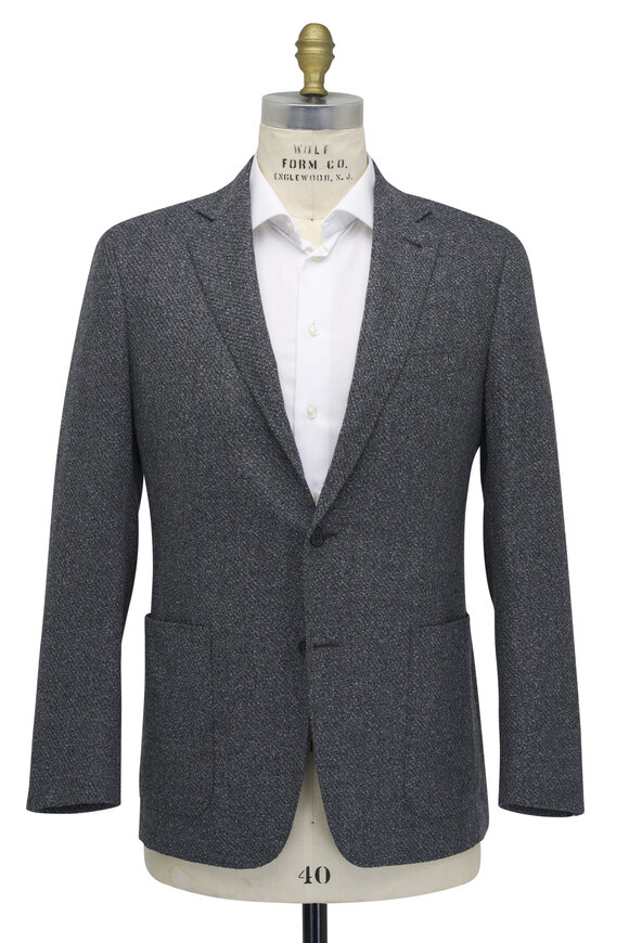 Canali - Kei Gray Melange Sportcoat