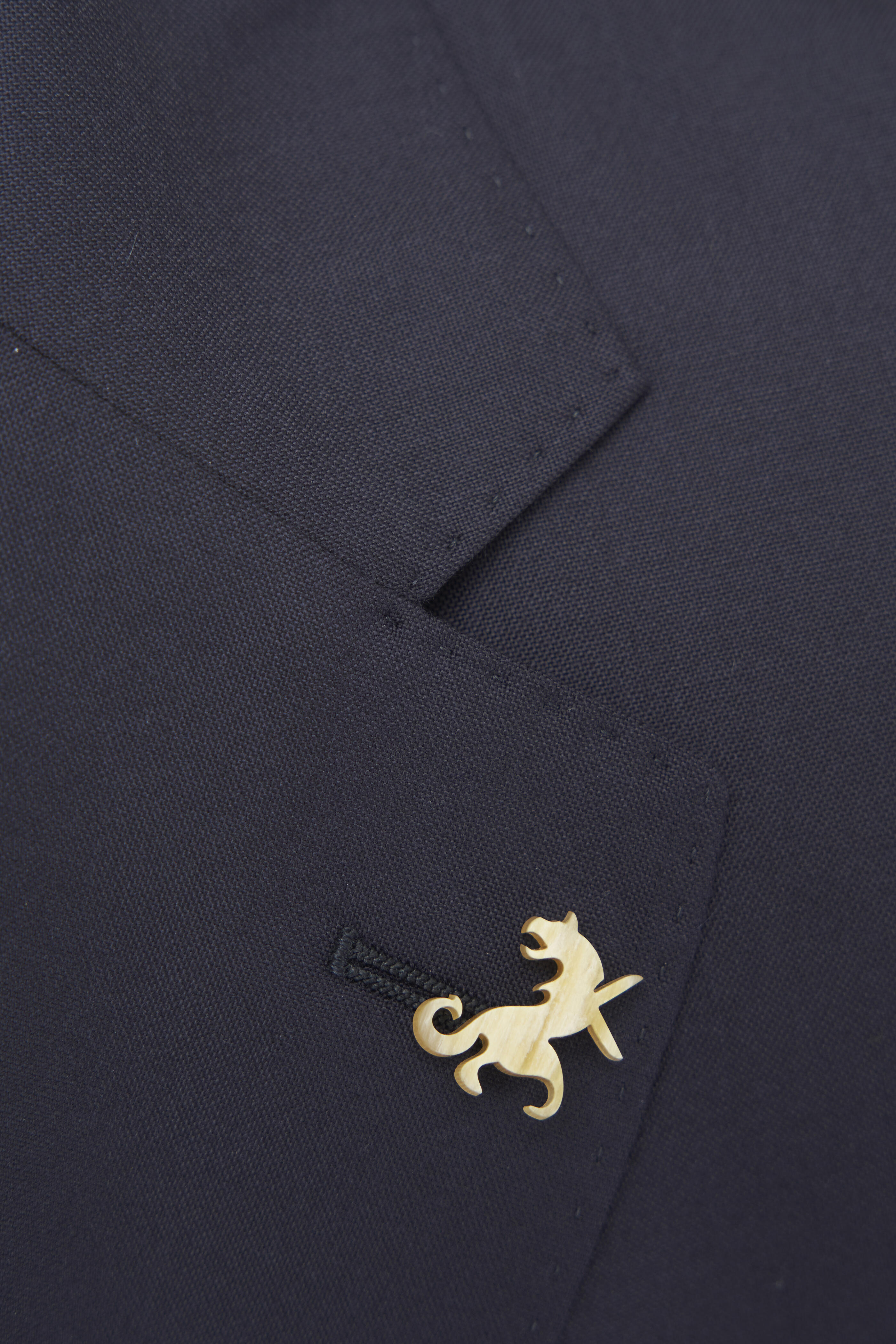 Tombolini - Solid Navy Cashmere Sportcoat