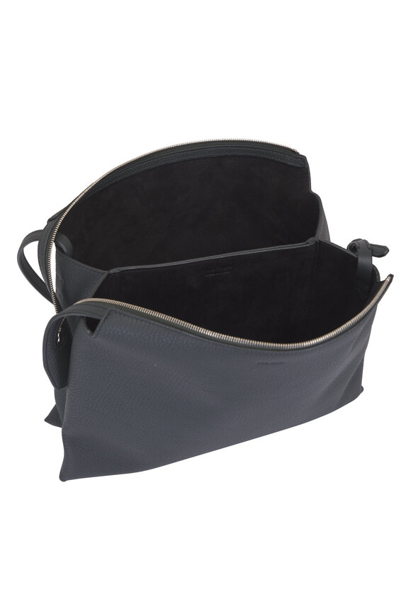 The Row Nu Twin Dark Pine Ans Leather Crossbody - view 4