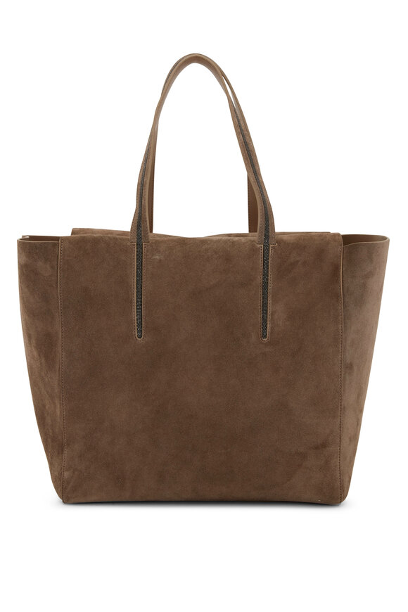 Brunello Cucinelli - Taiga Suede Tote