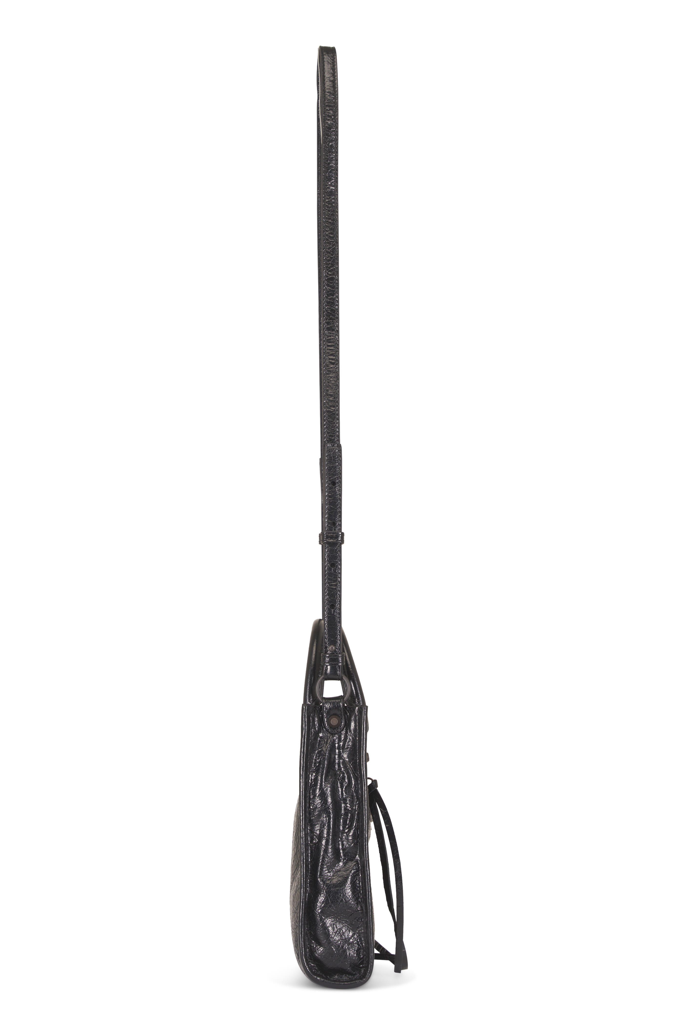 Balenciaga - Le City Tote Black Phone Holder Crossbody - view 3