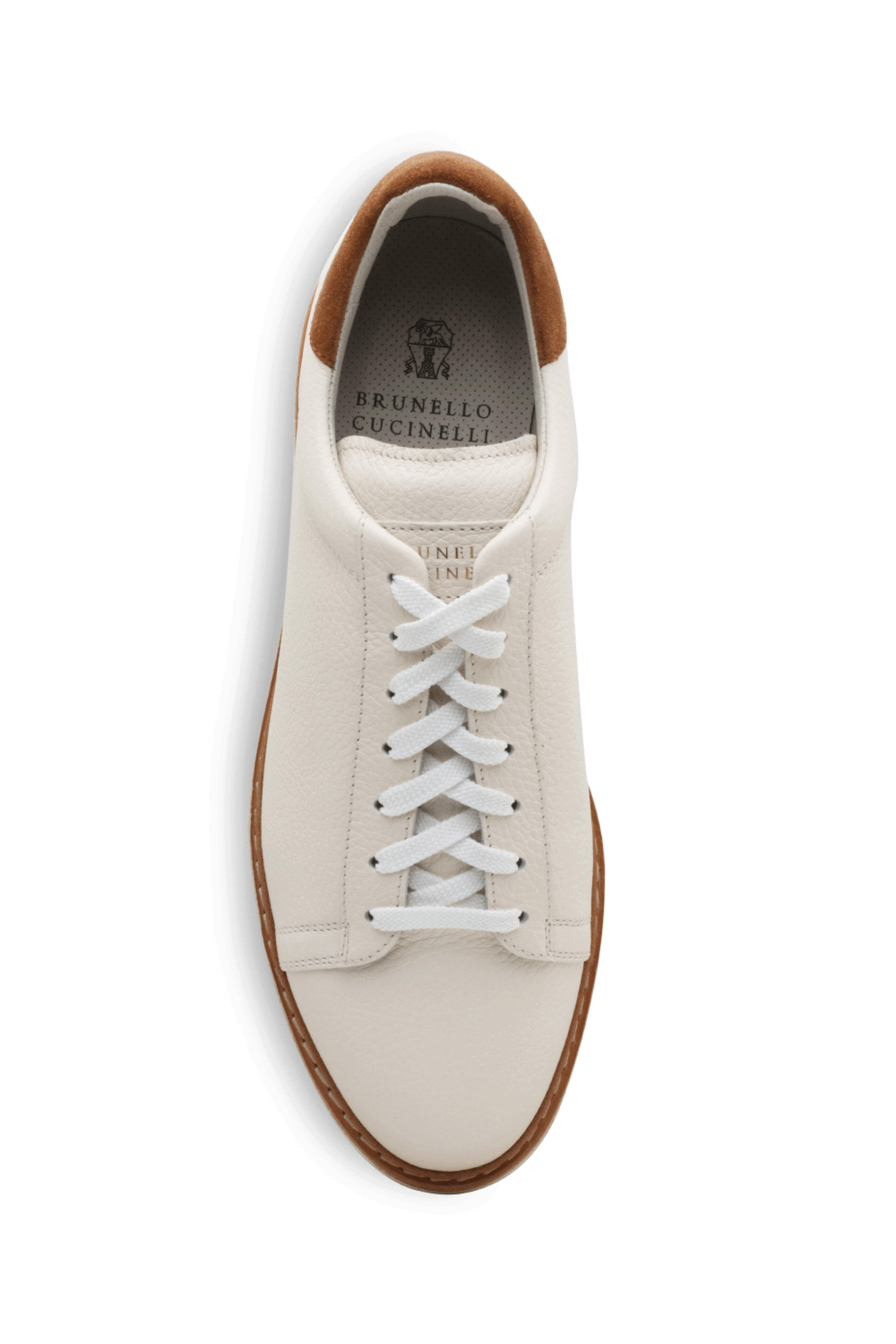 Brunello Cucinelli - Leather Low Top Sneaker in Panama and