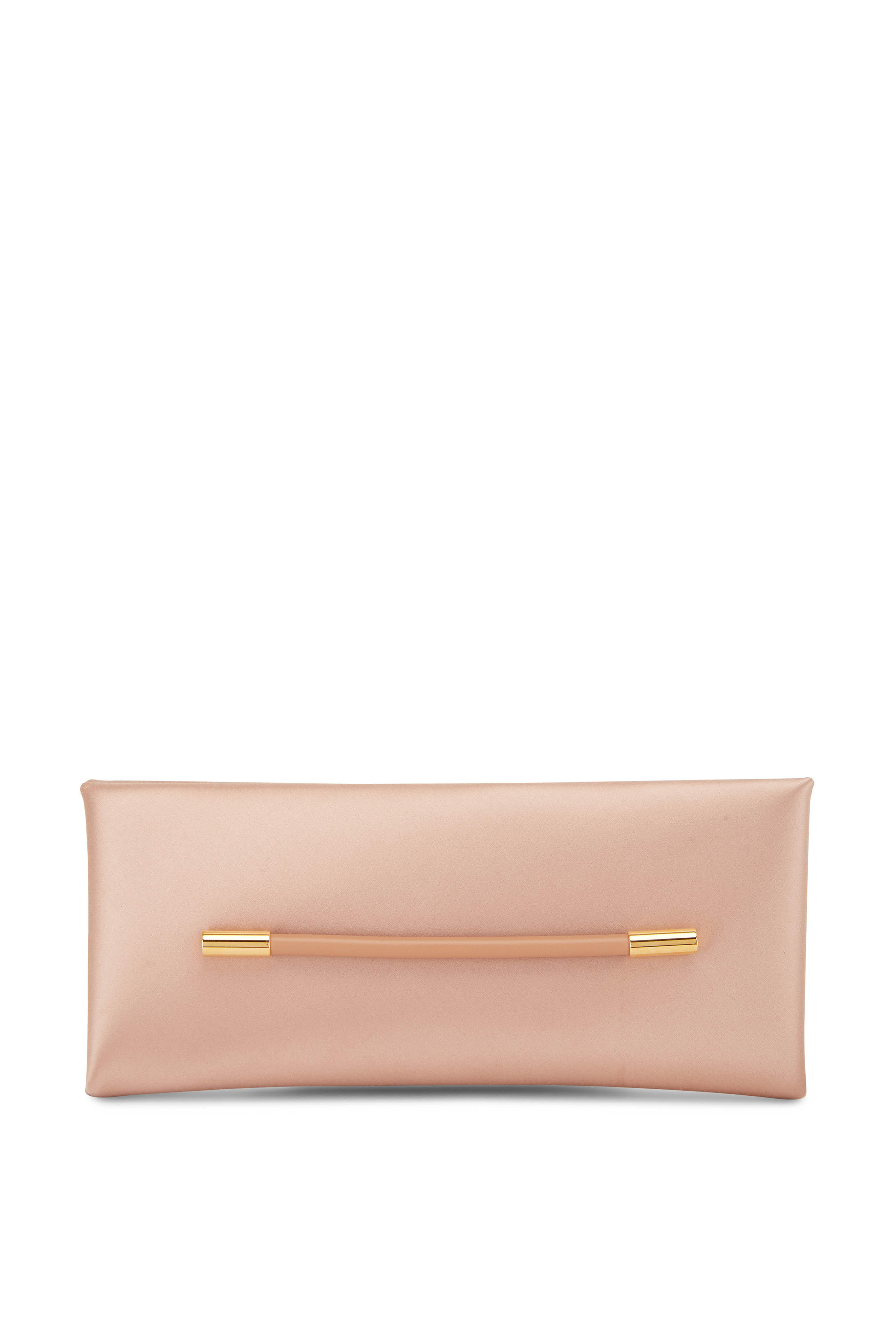 Tom Ford - Ava Blush Nude Satin Clutch