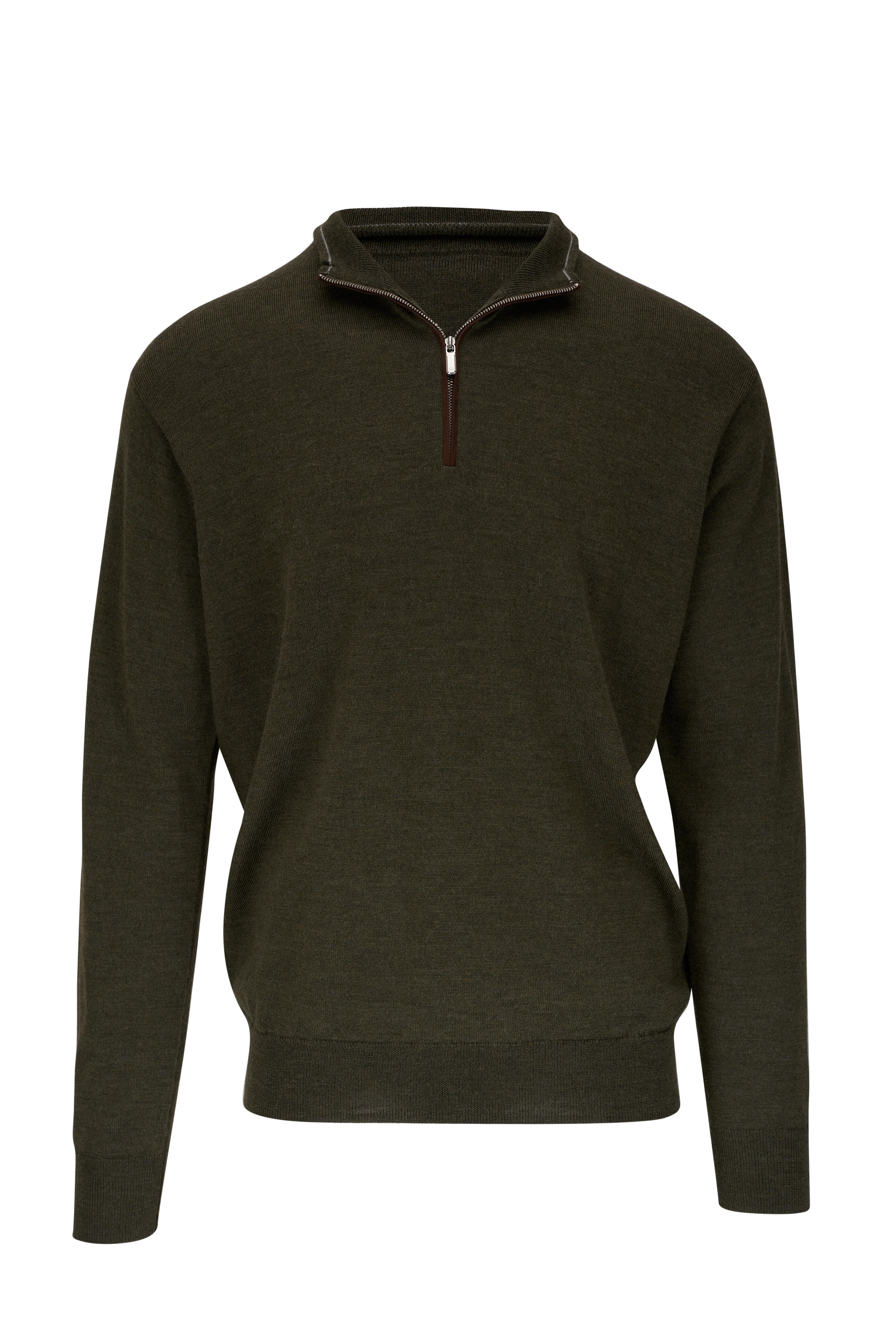 Charcoal Quarter Zip Pullover