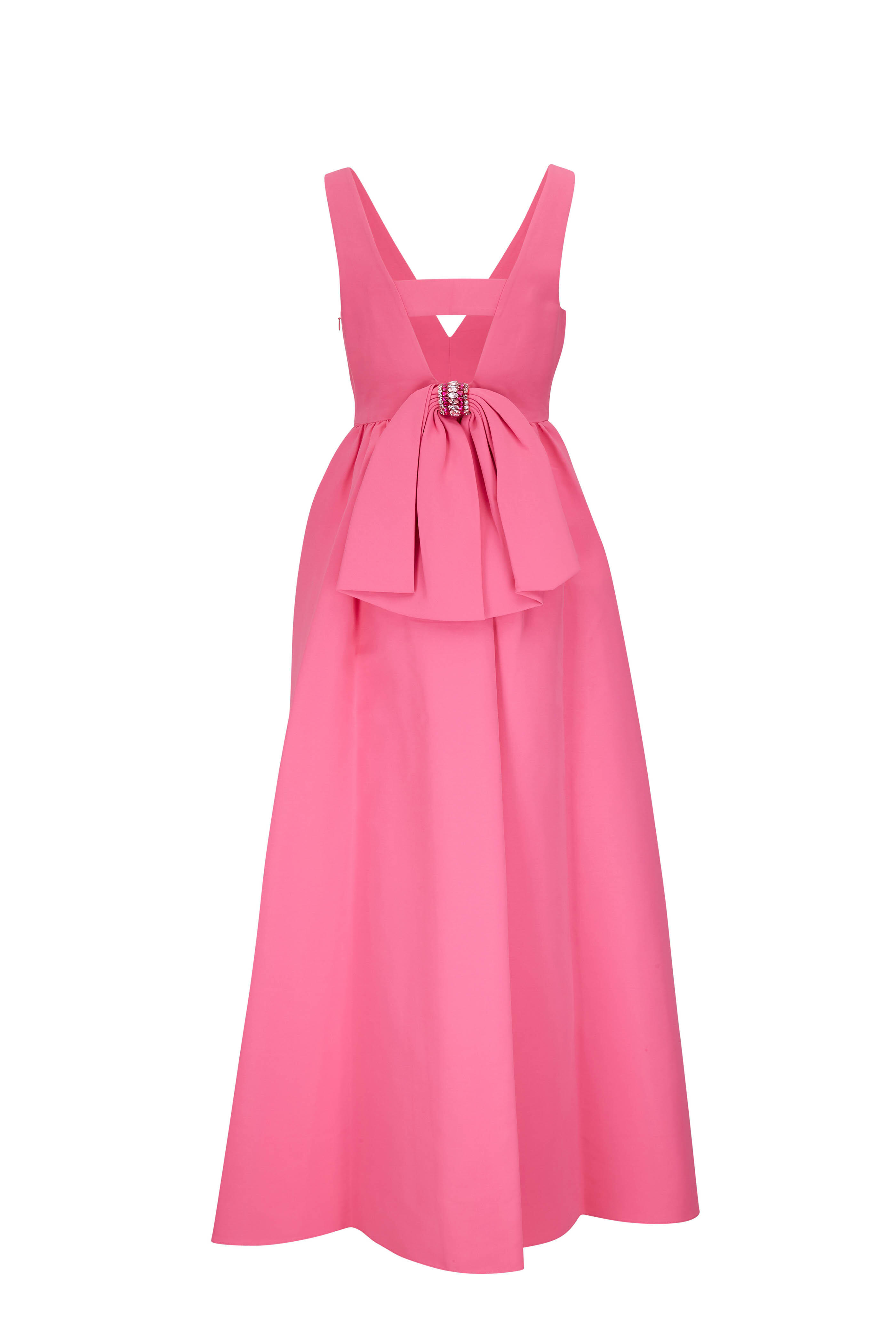 Sachin + Babi - Katrina Shocking Pink Sleeveless Gown