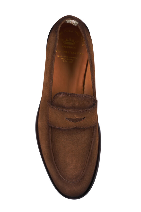 Officine Creative Opera Flexi 101 Medium Brown Suede Loafer - view 3