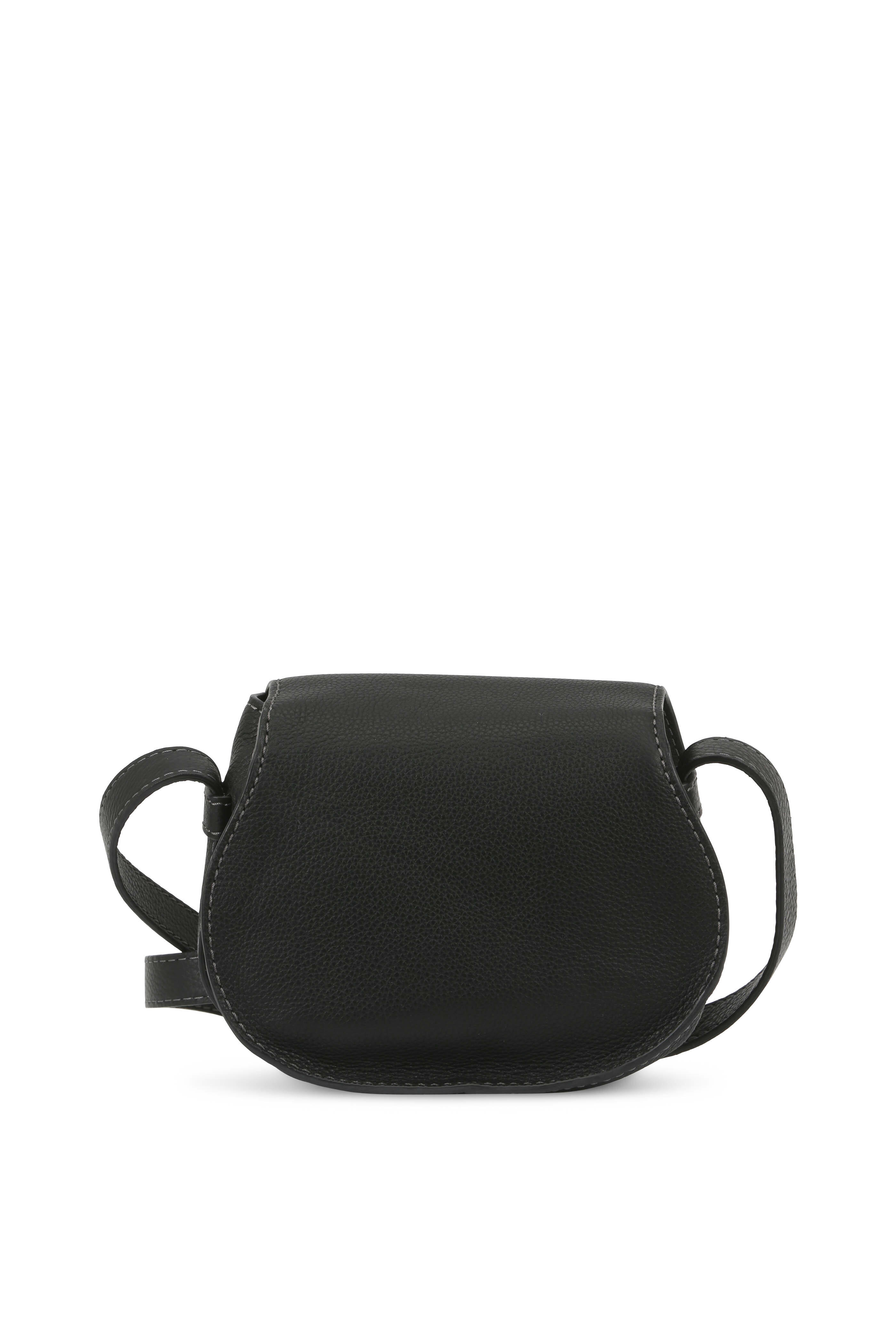 Chloé - Marcie Black Leather Mini Crossbody