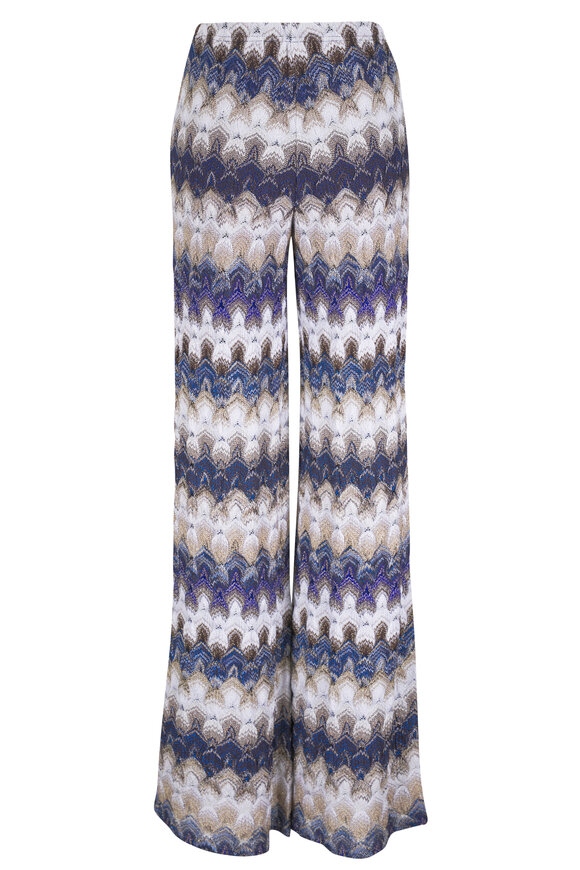 Missoni Multicolor Metallic Pull On Pant - view 2