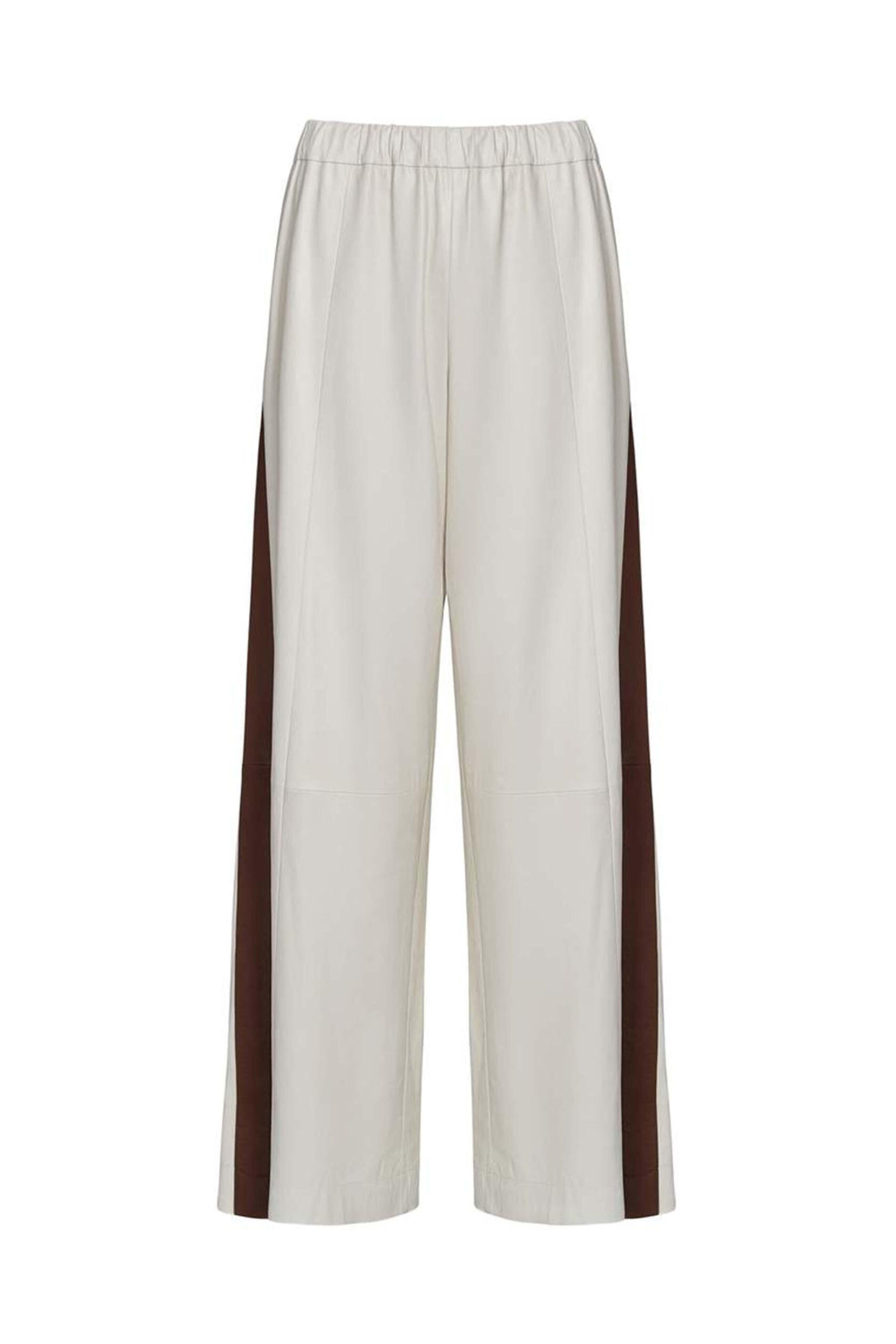 TWP - Bone and Wine Tux Stripe Eva Pant