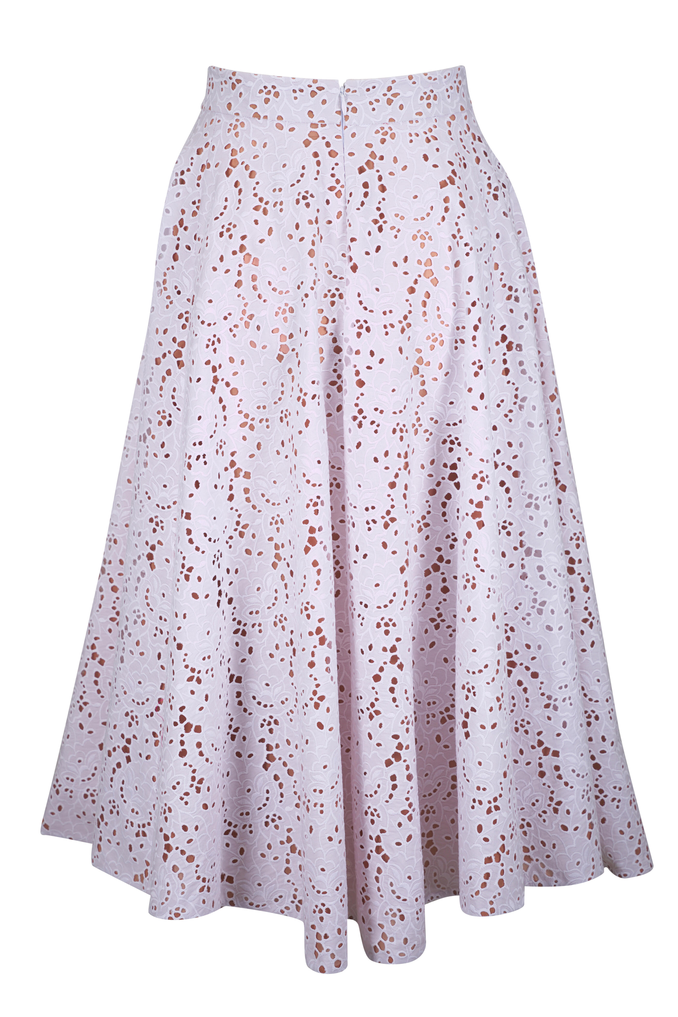スカート MICHAEL KORS Women Mid Skirts MS570HIGTA 100 White Studded Corded Floral Lace Mini Skirt | Michael Kors [US]