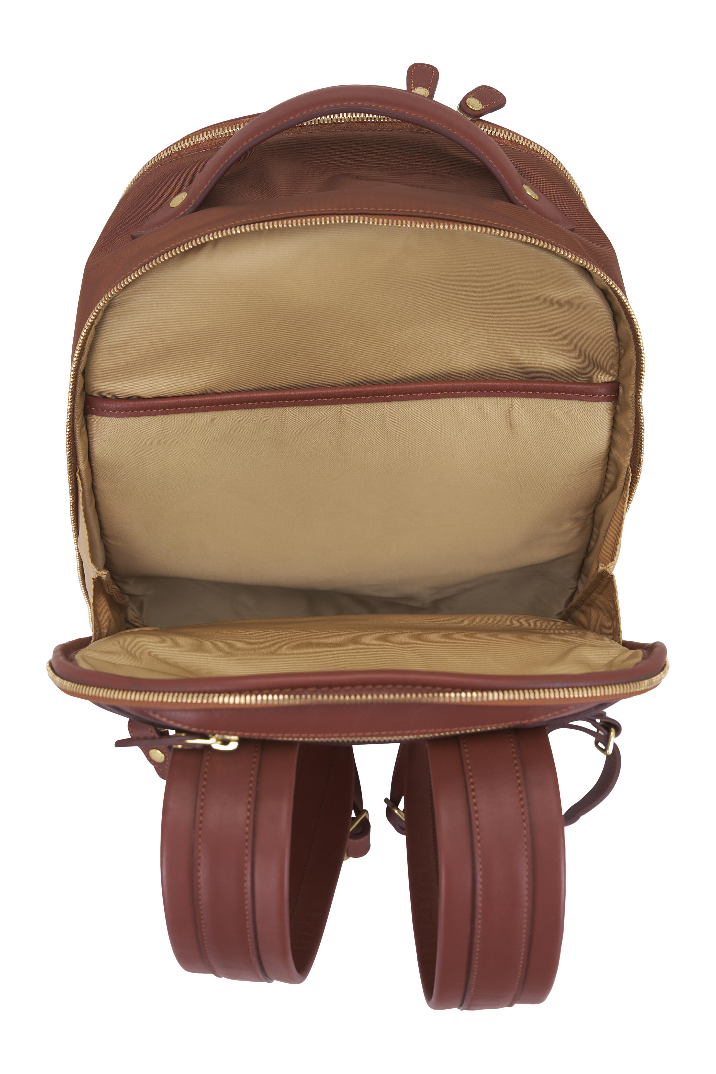 Ghurka - Hudson No. 297 Vintage Chestnut Leather Backpack