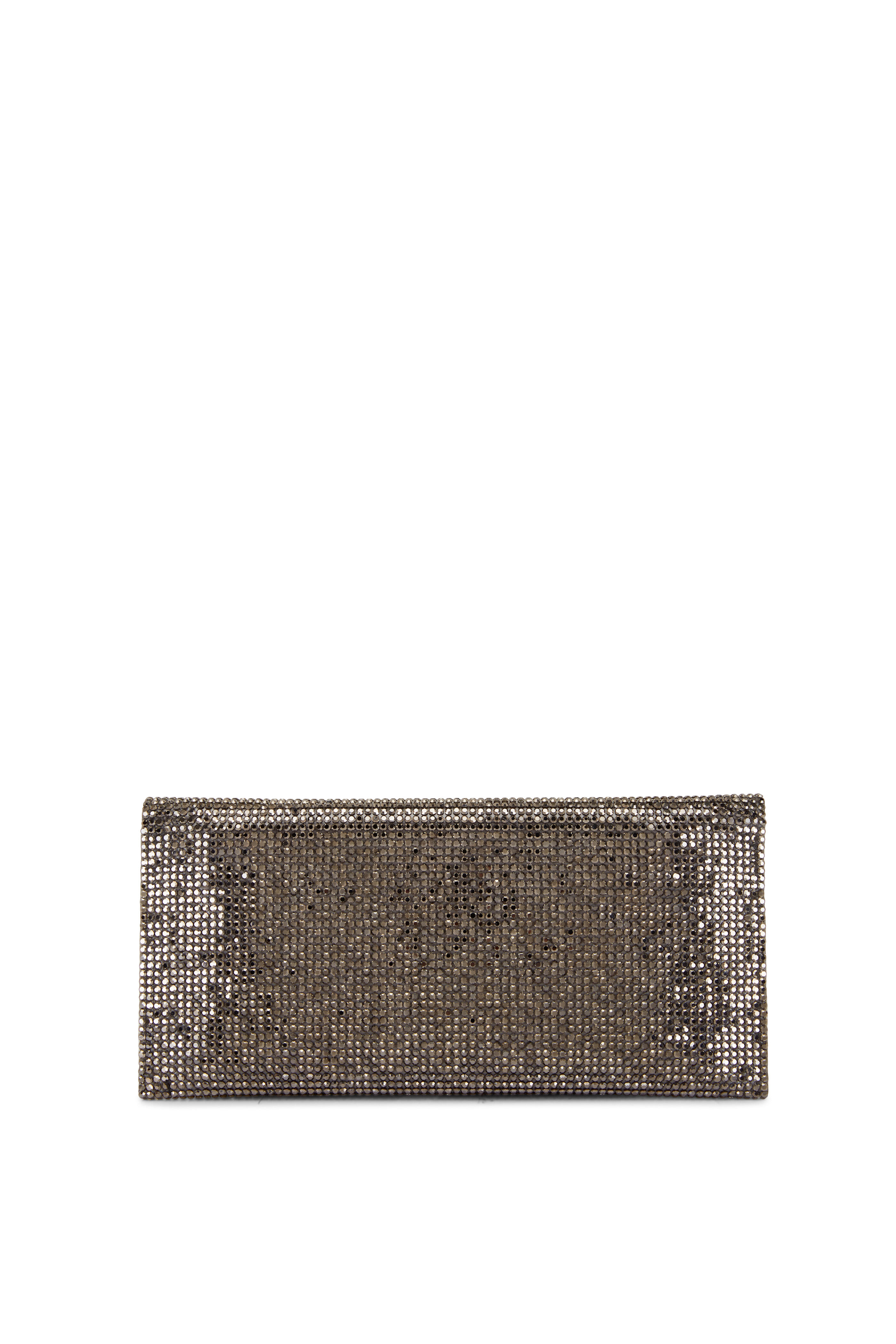 Judith Leiber Couture Women's Gemma Crystal-embellished Clutch-On-Chain - Silver Emerald One-Size