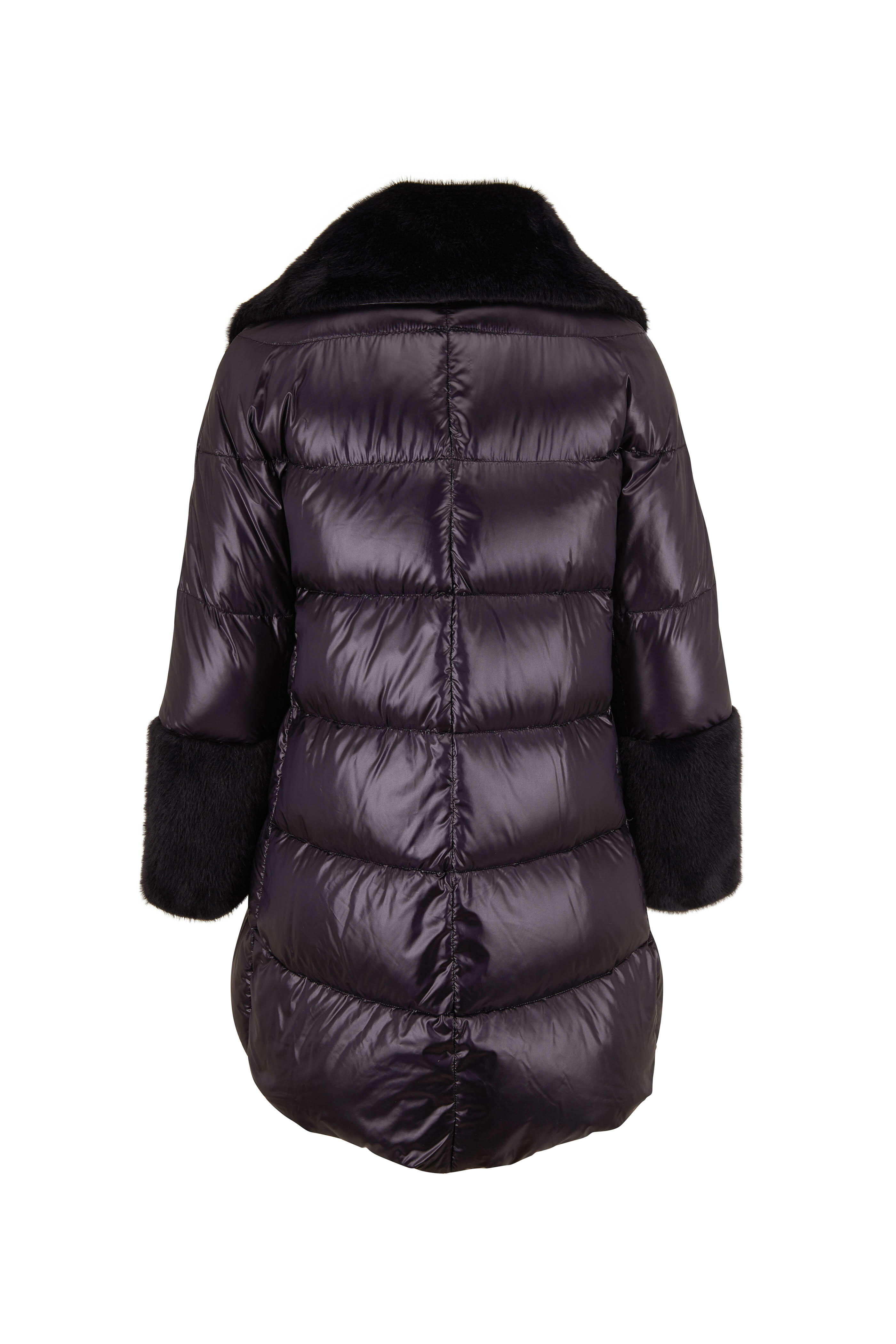 Herno faux best sale fur puffer jacket