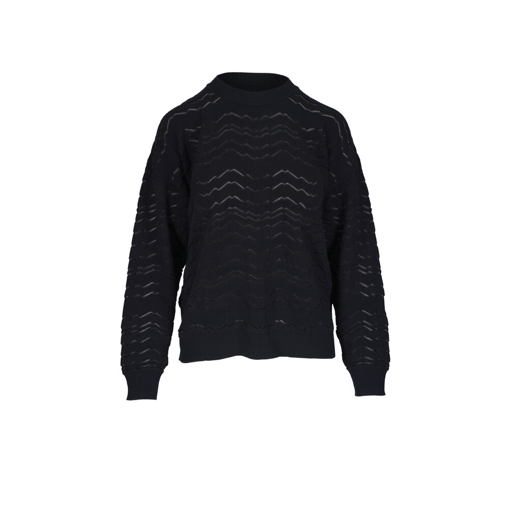 パーカー・フーディ MISSONI SS24 Missoni Sweaters Black (TS24SW02 BJ00H0S91J4) TS23SW04BJ00I2-S91HS-2