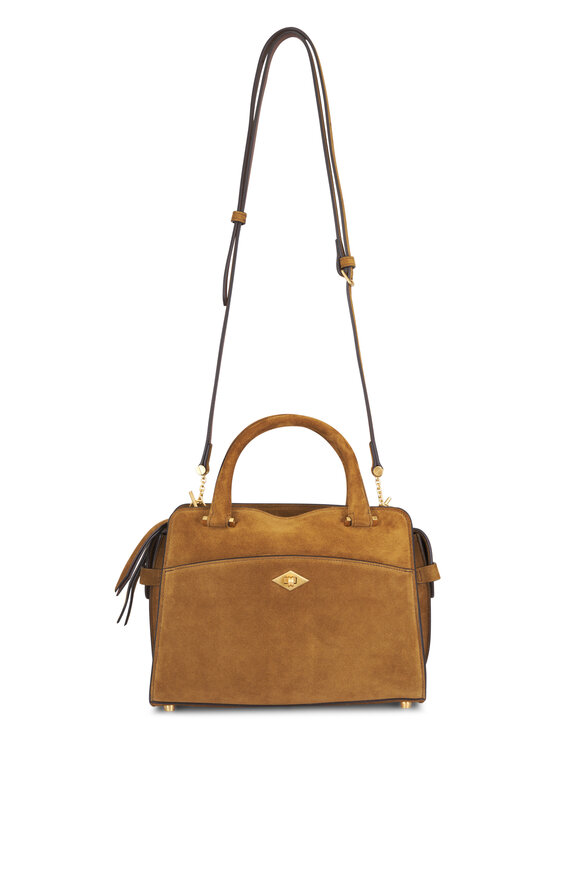 Métier Mini Private Eye Marrakech Suede Shoulder Bag - view 1