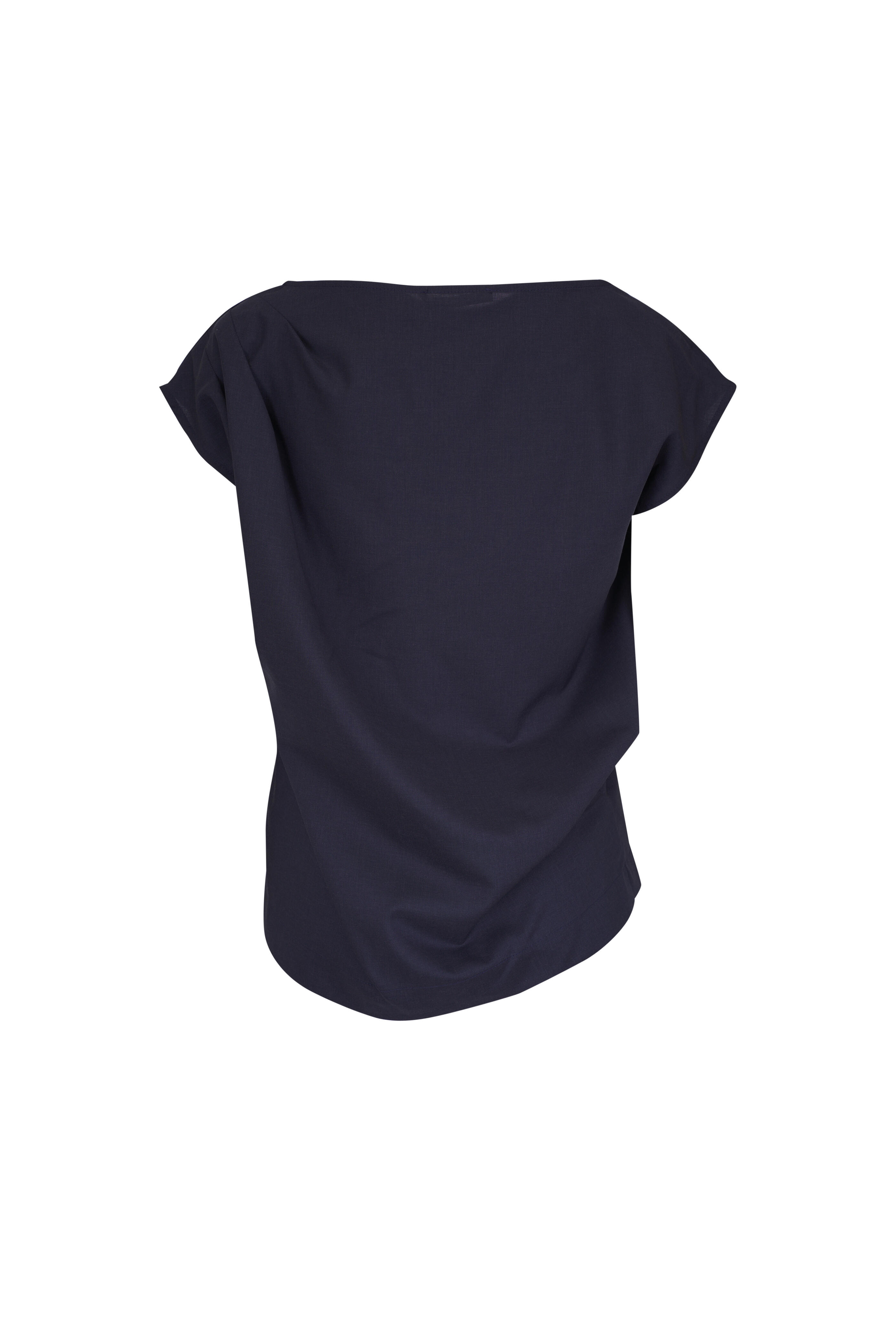 Odeeh - Super Light Navy Blue Wool Shirt