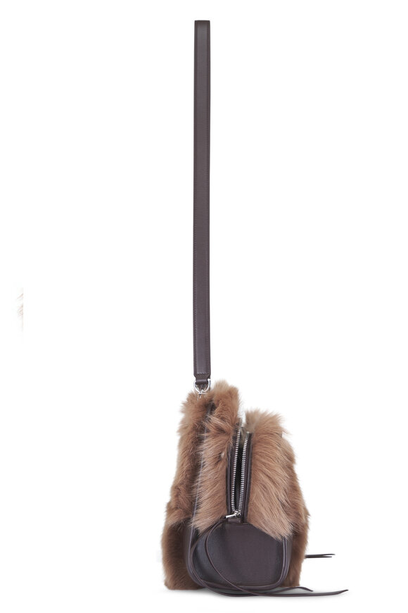 Loewe Medium Amazona 180 Brown & Chestnut Top Handle Bag - view 5