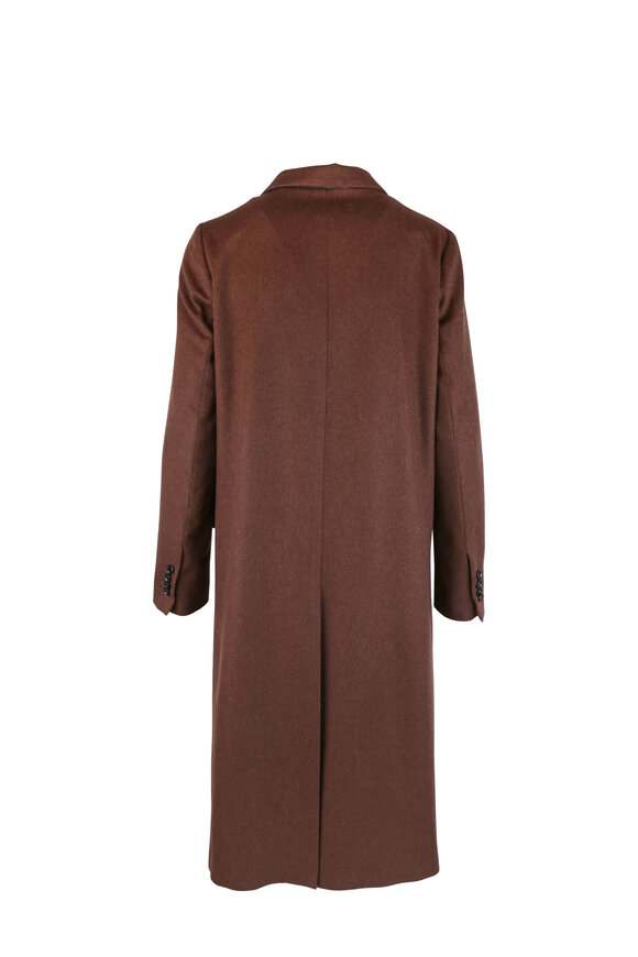 Kiton - Classic Brown Cashmere Coat 