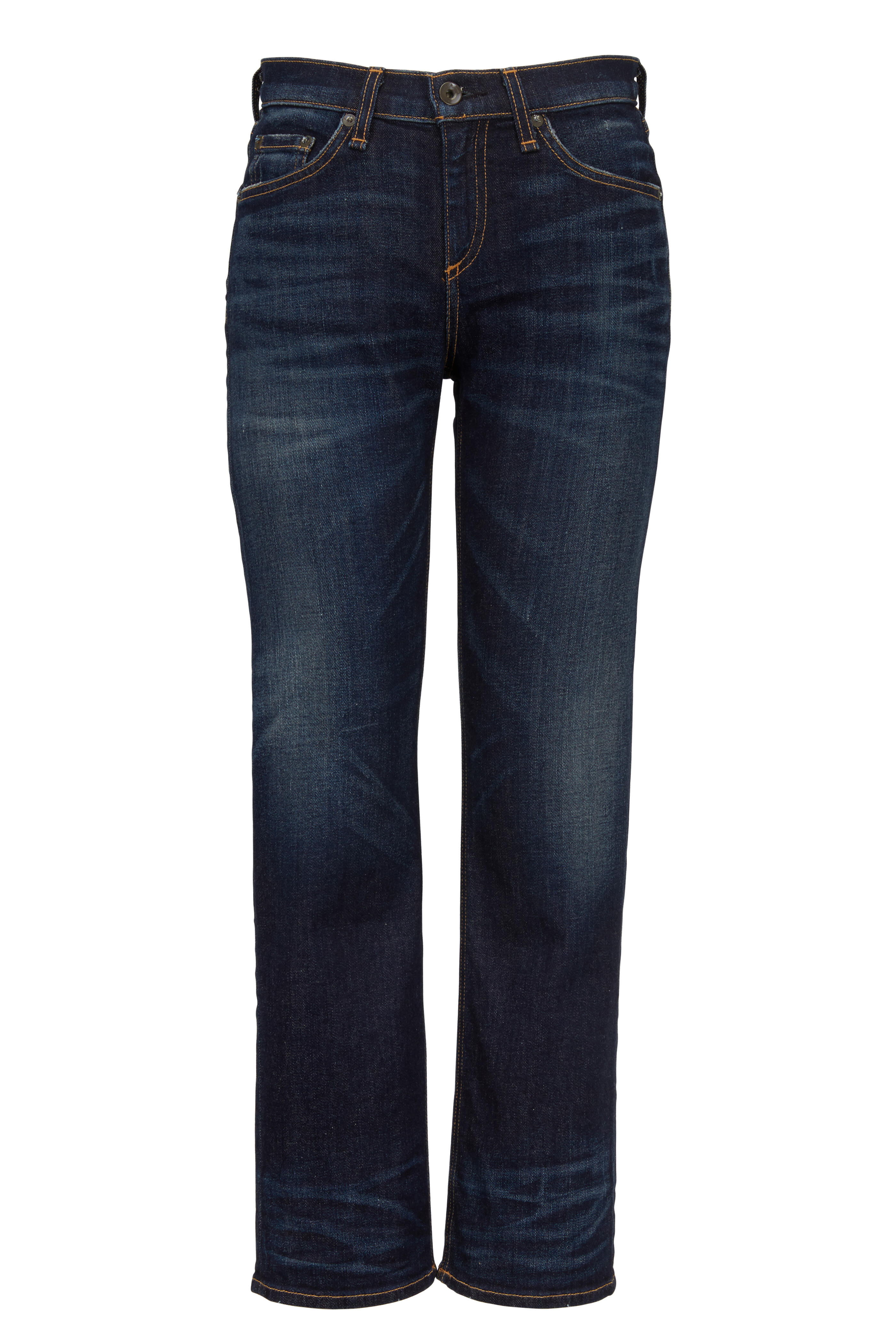 Rag & Bone - Crop Straight Leg Jeans