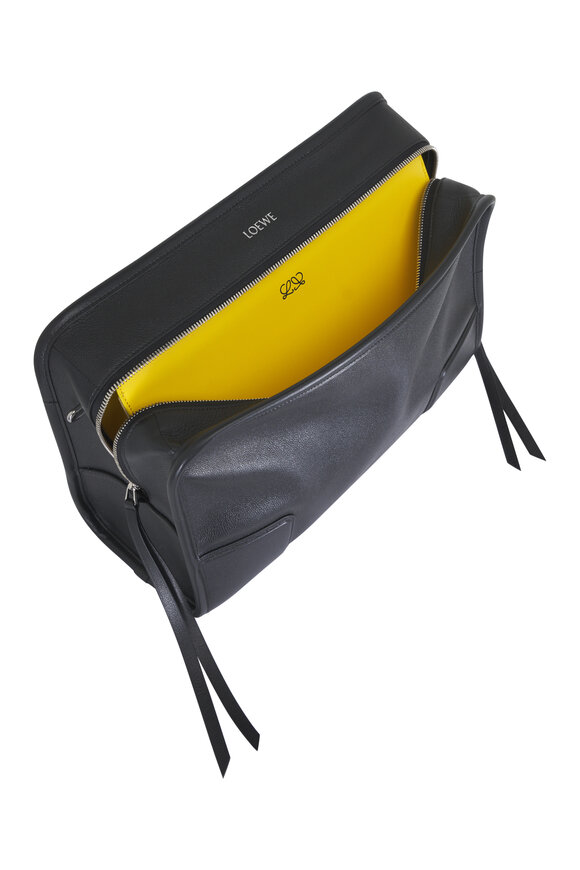 Loewe Large Amazona 180 Lazy Dog Leather Top Handle Bag - view 8