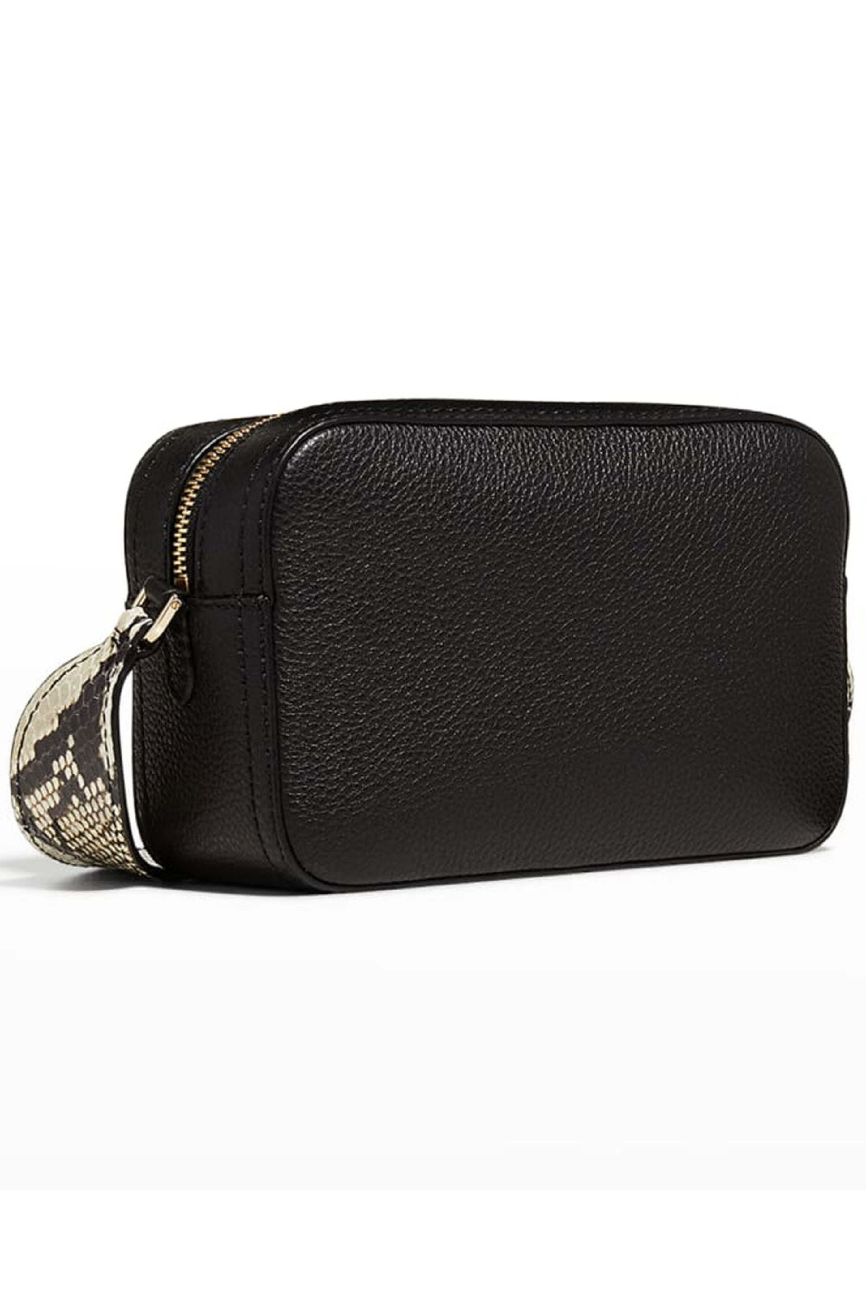 Jimmy Choo - Pegasi Crossbody Camera Bag in Black Roccia