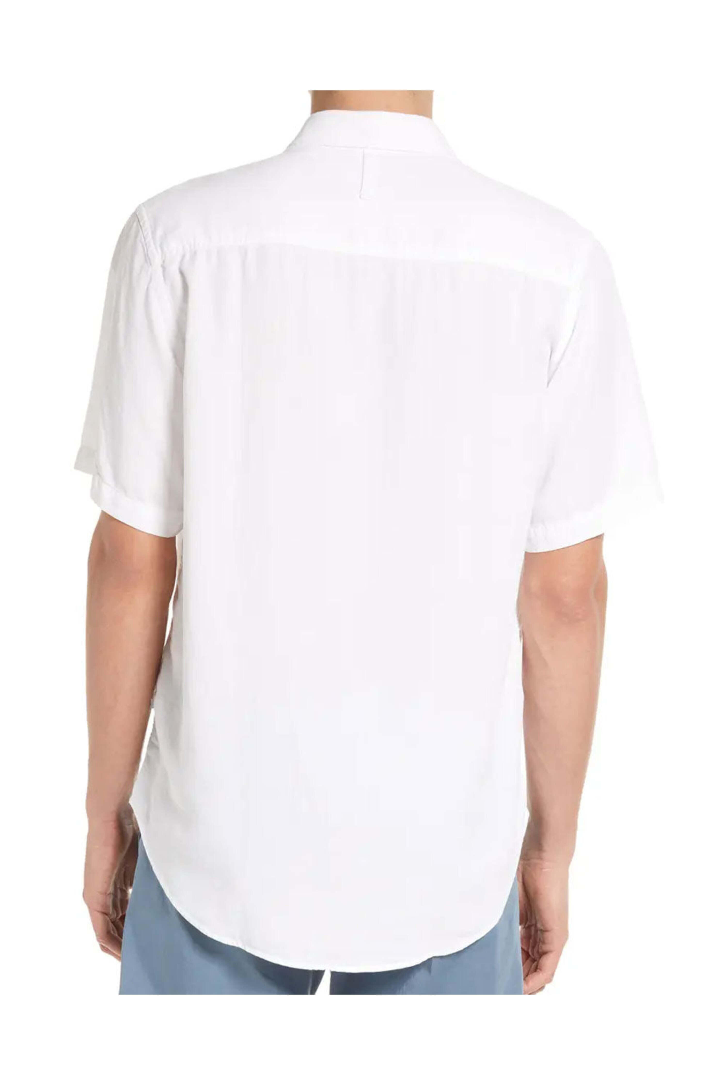 Nn07 - White Arne Short Sleeve Sport Shirt