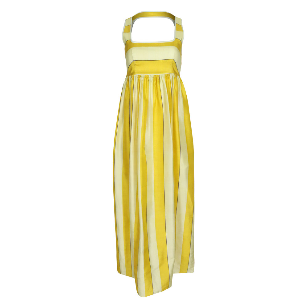 oroton brown dress Oraton Off Shoulder Maxi Dress