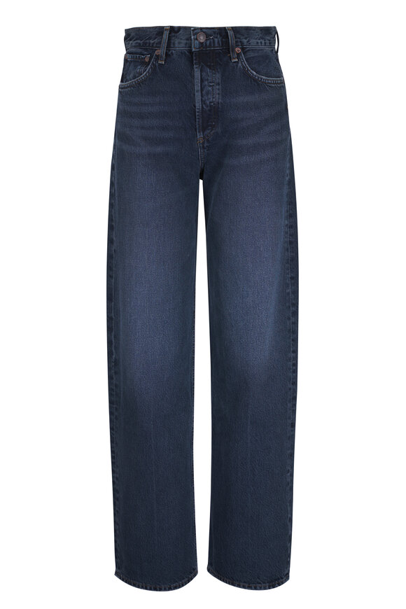 Agolde Deep Indigo Arc Jean - view 1