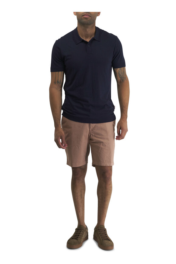 Orlebar Brown - Jarrett Night Iris Knit Polo 