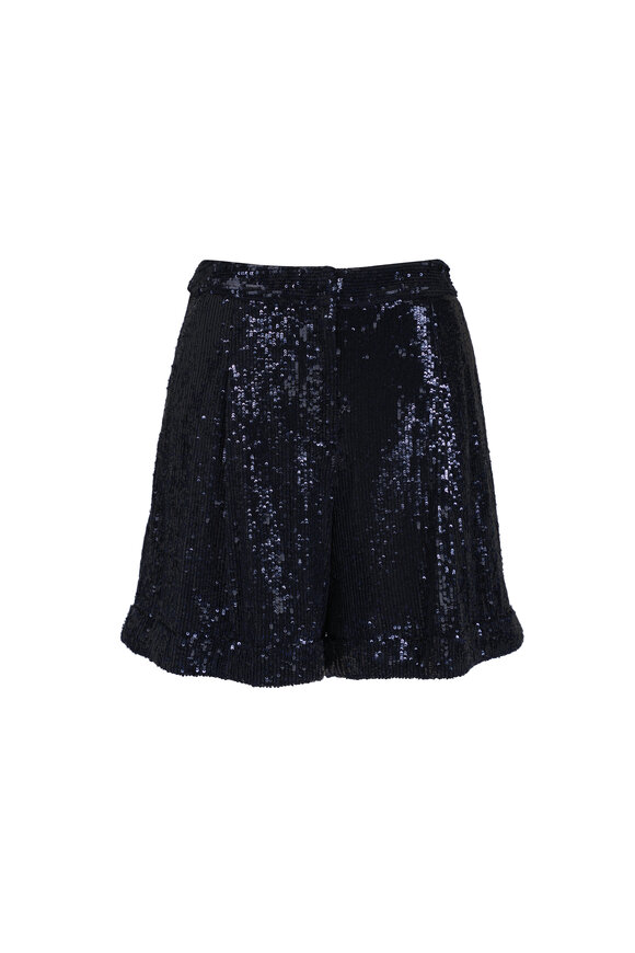 TWP Cisco Midnight Sequin Shorts