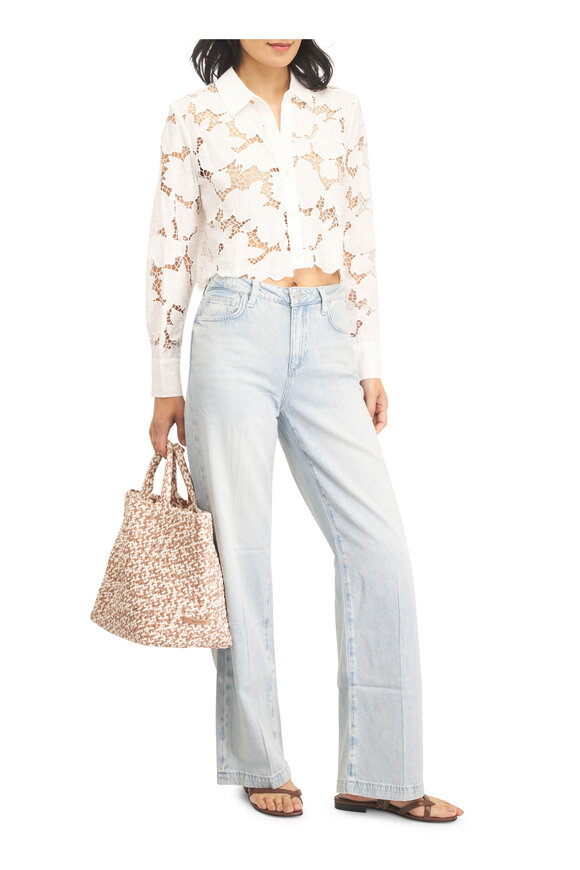 L'Agence Scottie Lago High-Rise Wide Leg Jean - view 2