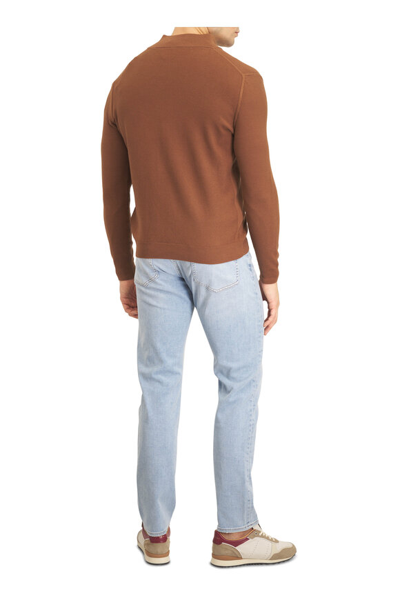 Frame L'Homme Blue Slim Five Pocket Pant - view 4