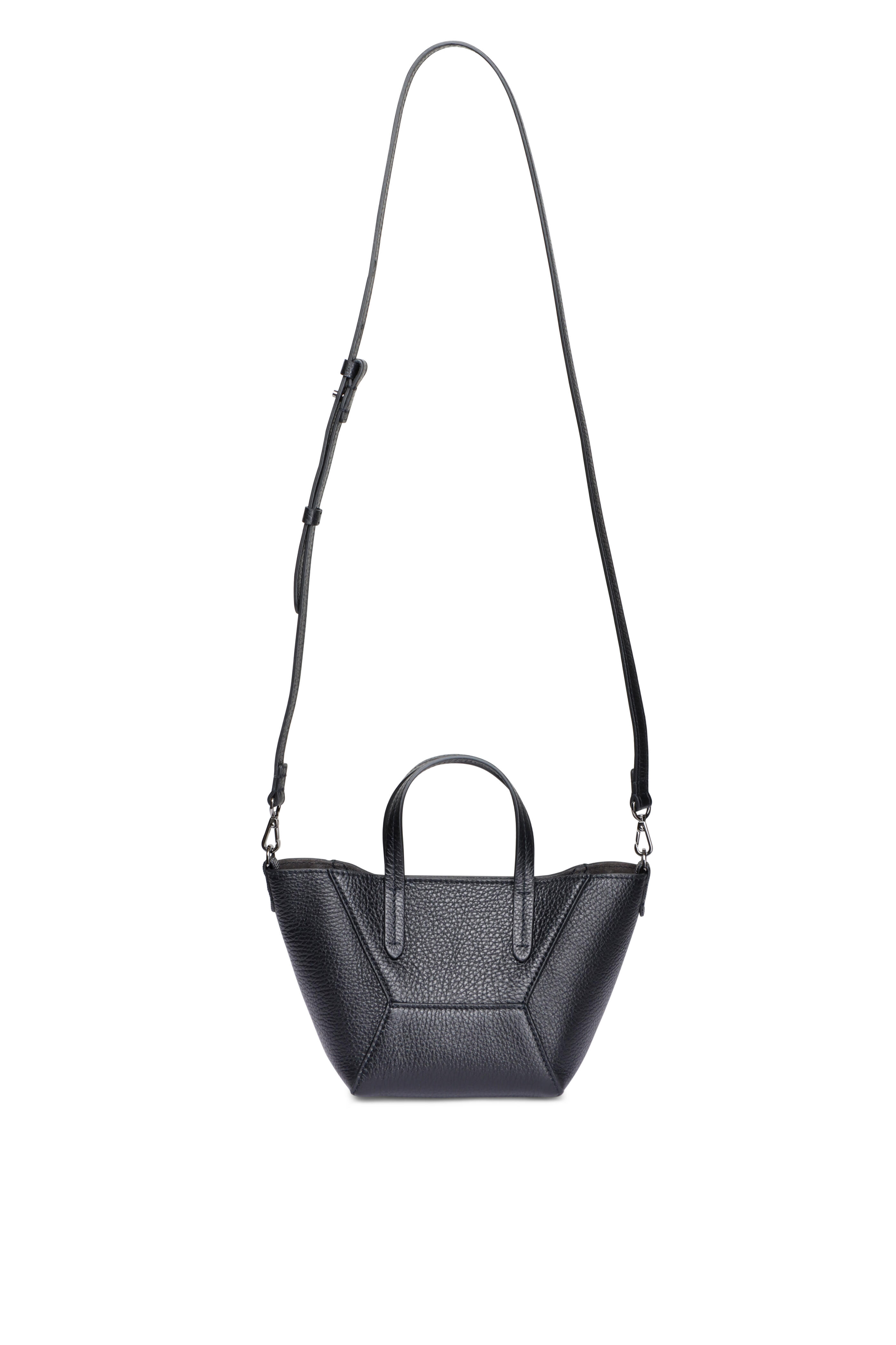 Brunello Cucinelli - Mini Duo Black Monili Shopper Tote