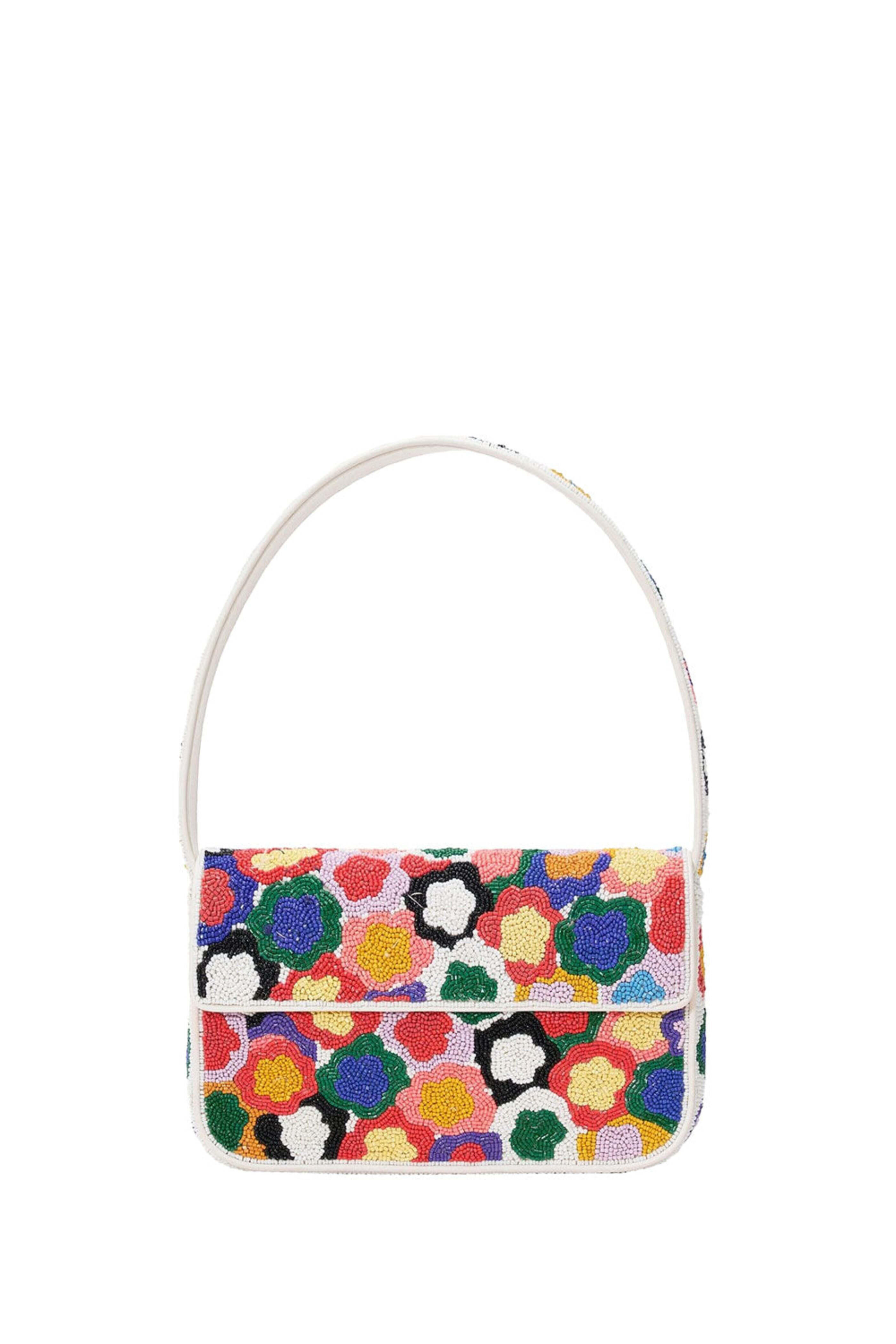 Staud - Tommy Beaded Bag in Spring Bouquet