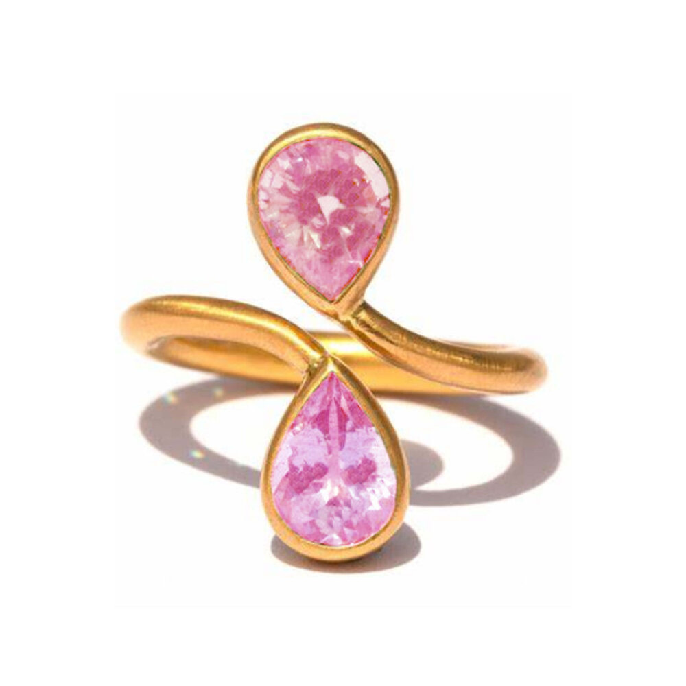 Marie-Hélène De Taillac - Morganite Toi Et Moi Ring