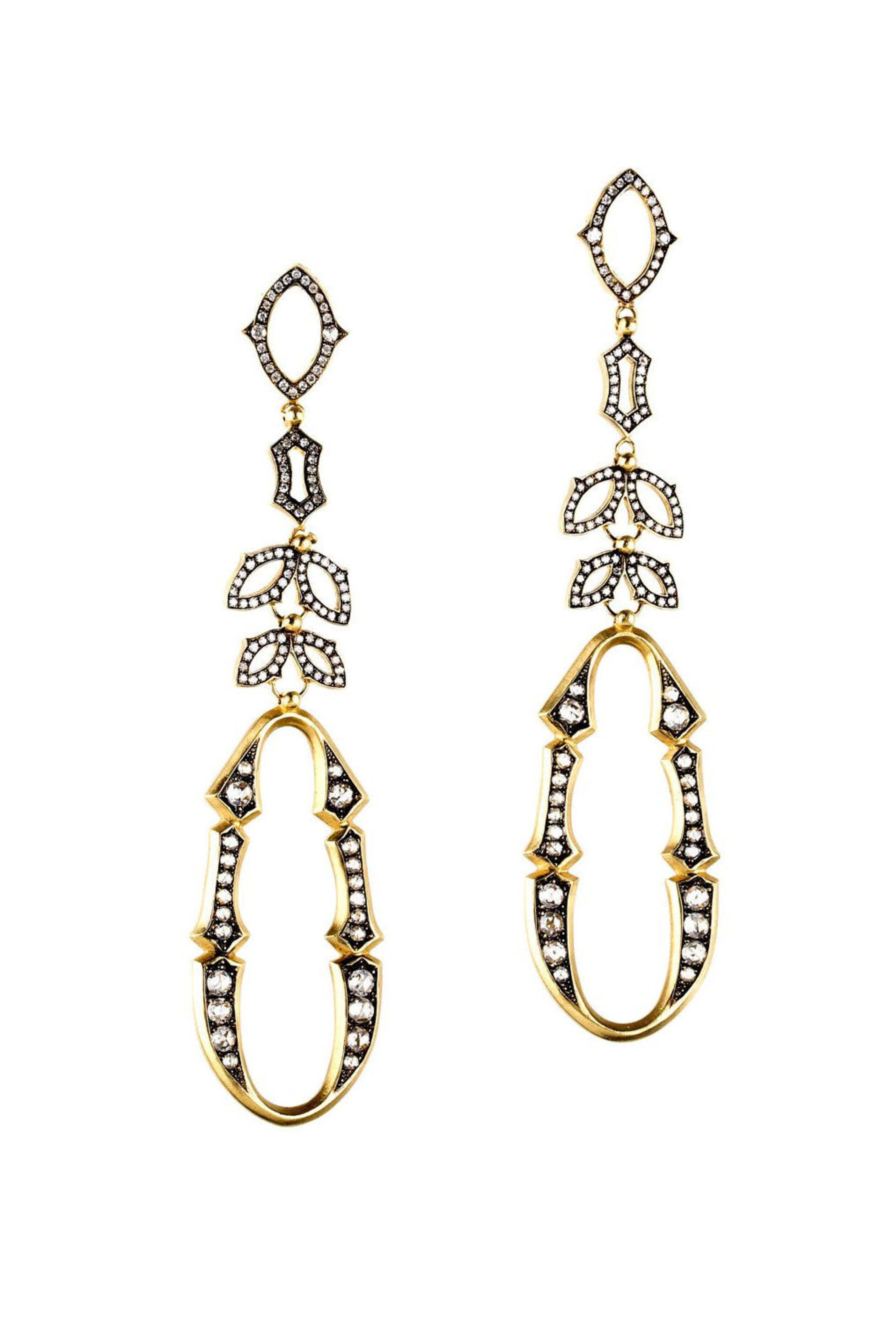 Sylva & Cie - Diamond Perfect Bride Earrings