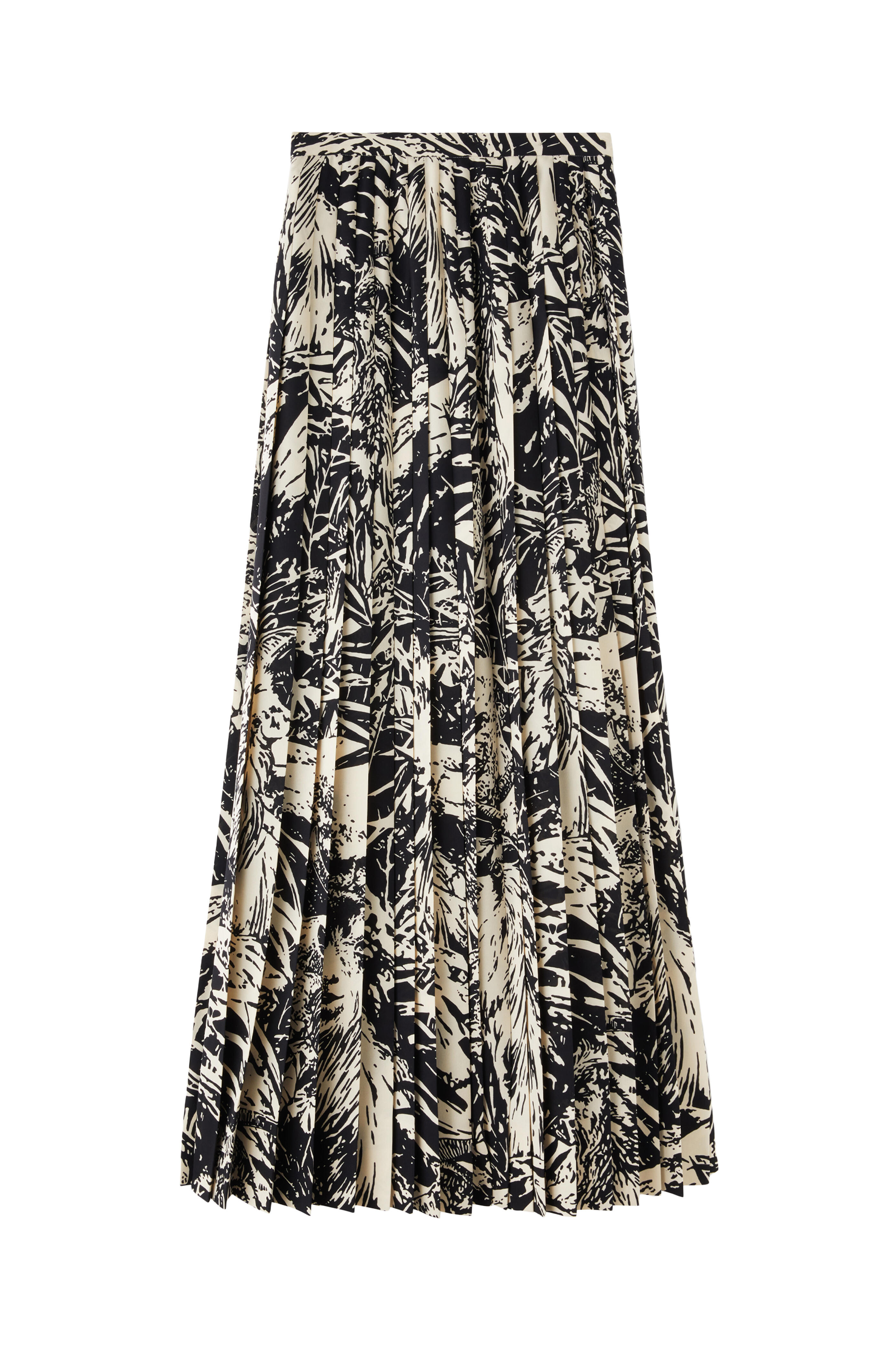 Loro Piana - Clea Rainforest Excellence Pleated Maxi Skirt