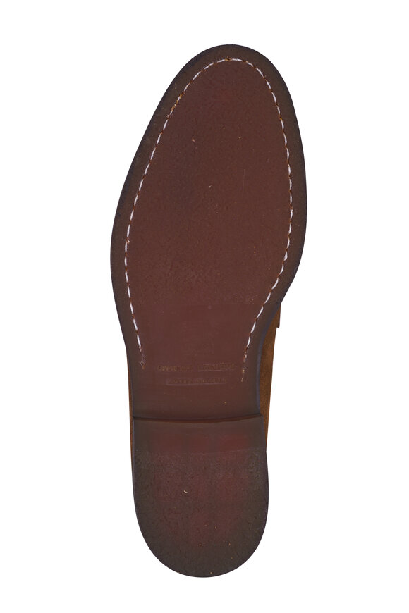 Officine Creative Opera Flexi 101 Medium Brown Suede Loafer - view 4