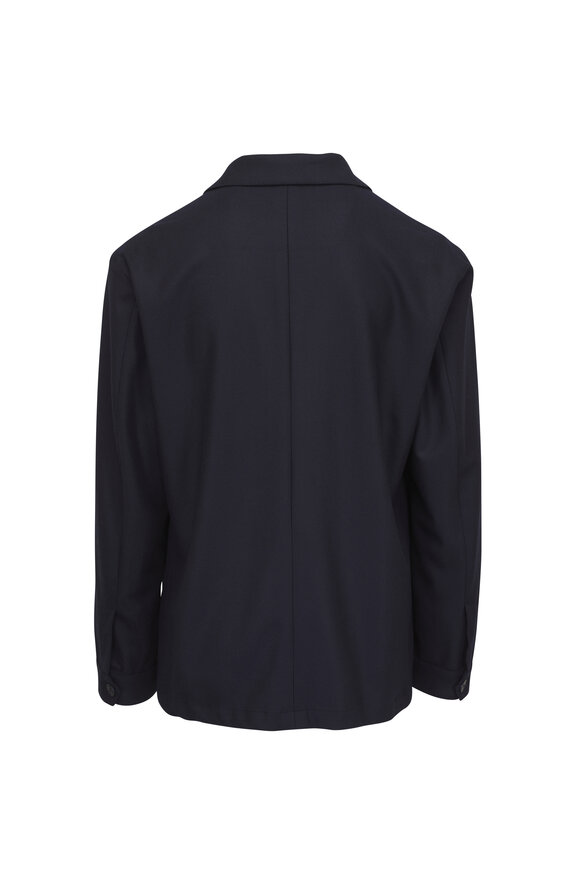 Atelier Munro Navy Wool Jacket - view 2
