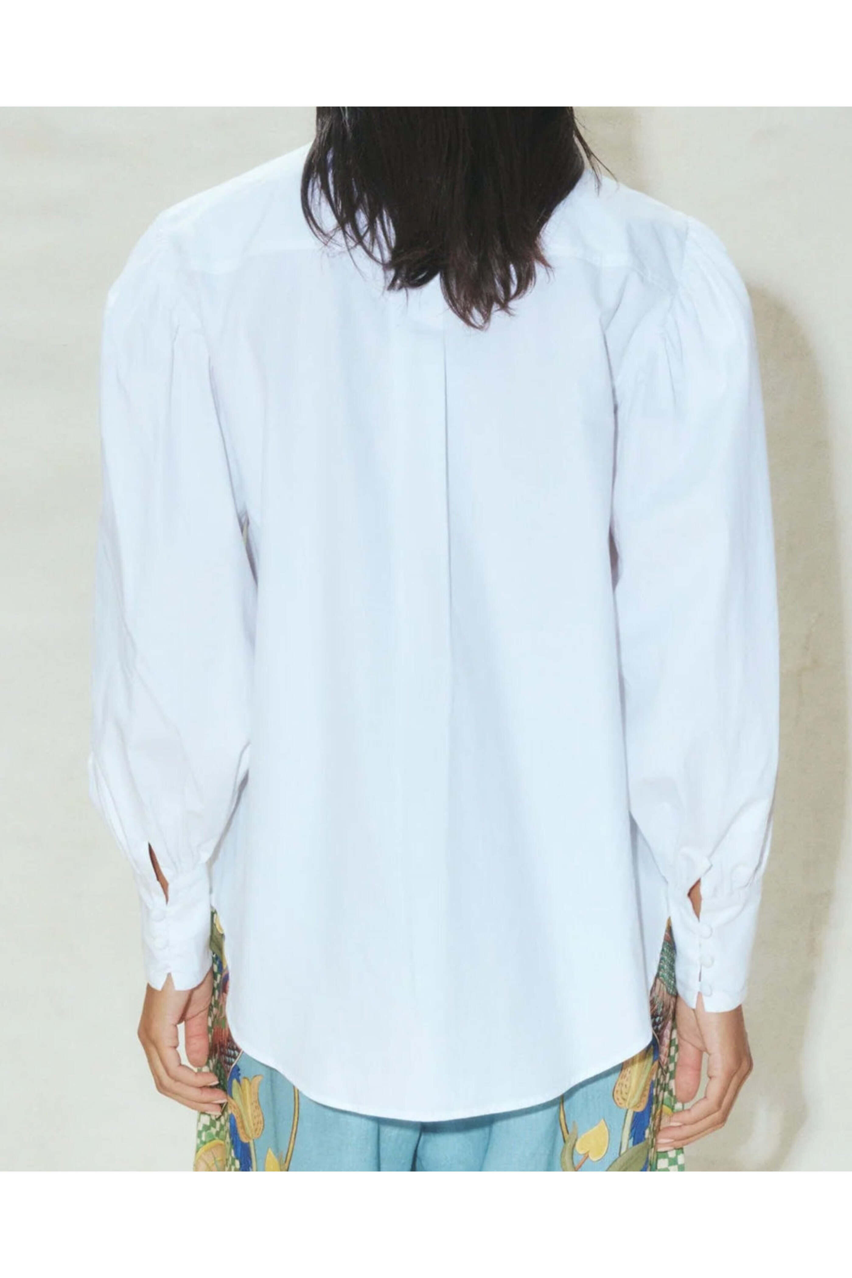 Alémais - Ivory Beaded Rowena Shirt