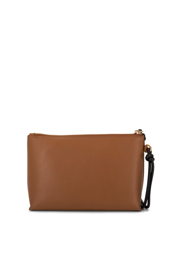 Loewe - T-Knot Oak & Black Leather Pouch 