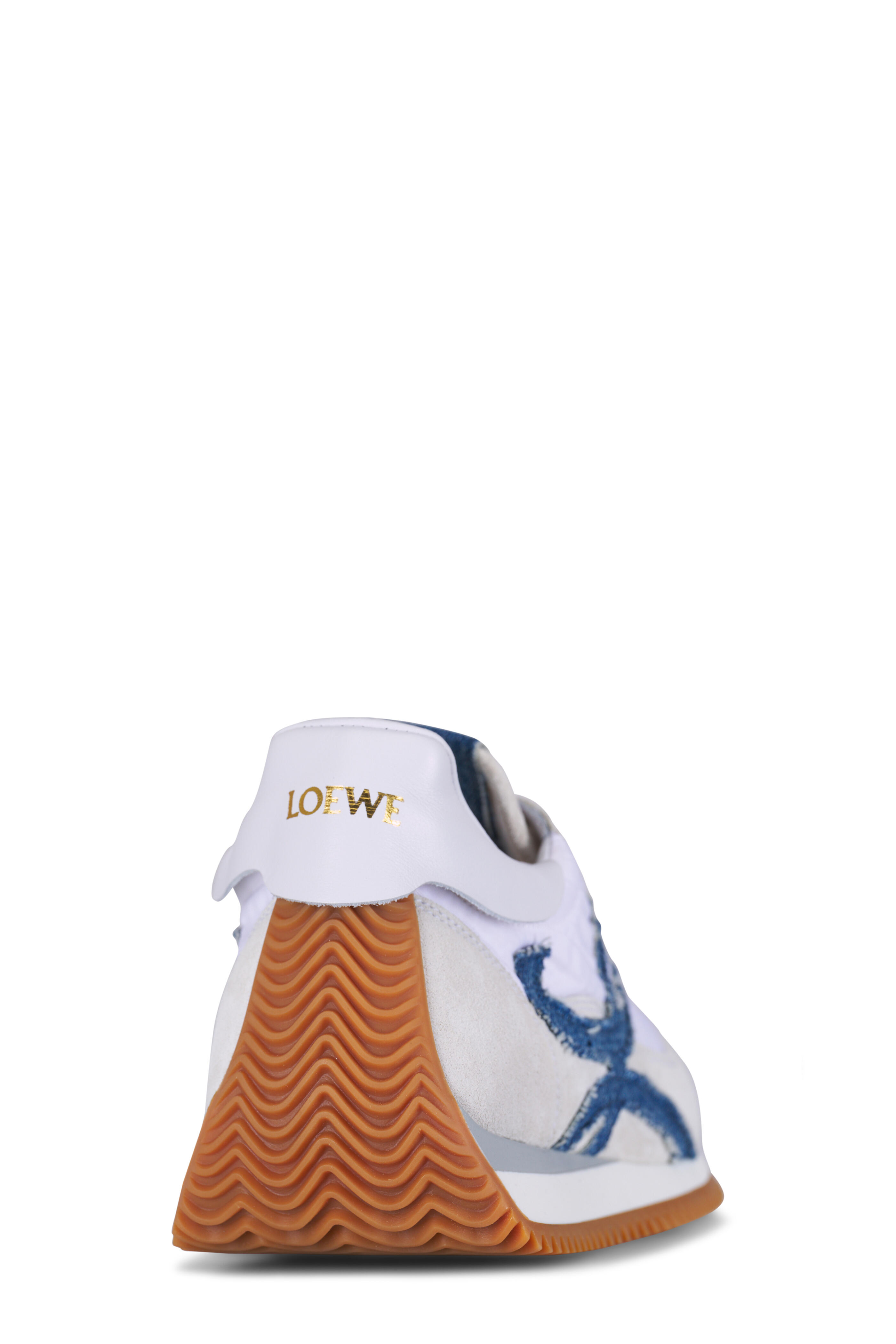 Loewe - Flow Runner 2.0 Denim & White Sneaker | Mitchell Stores