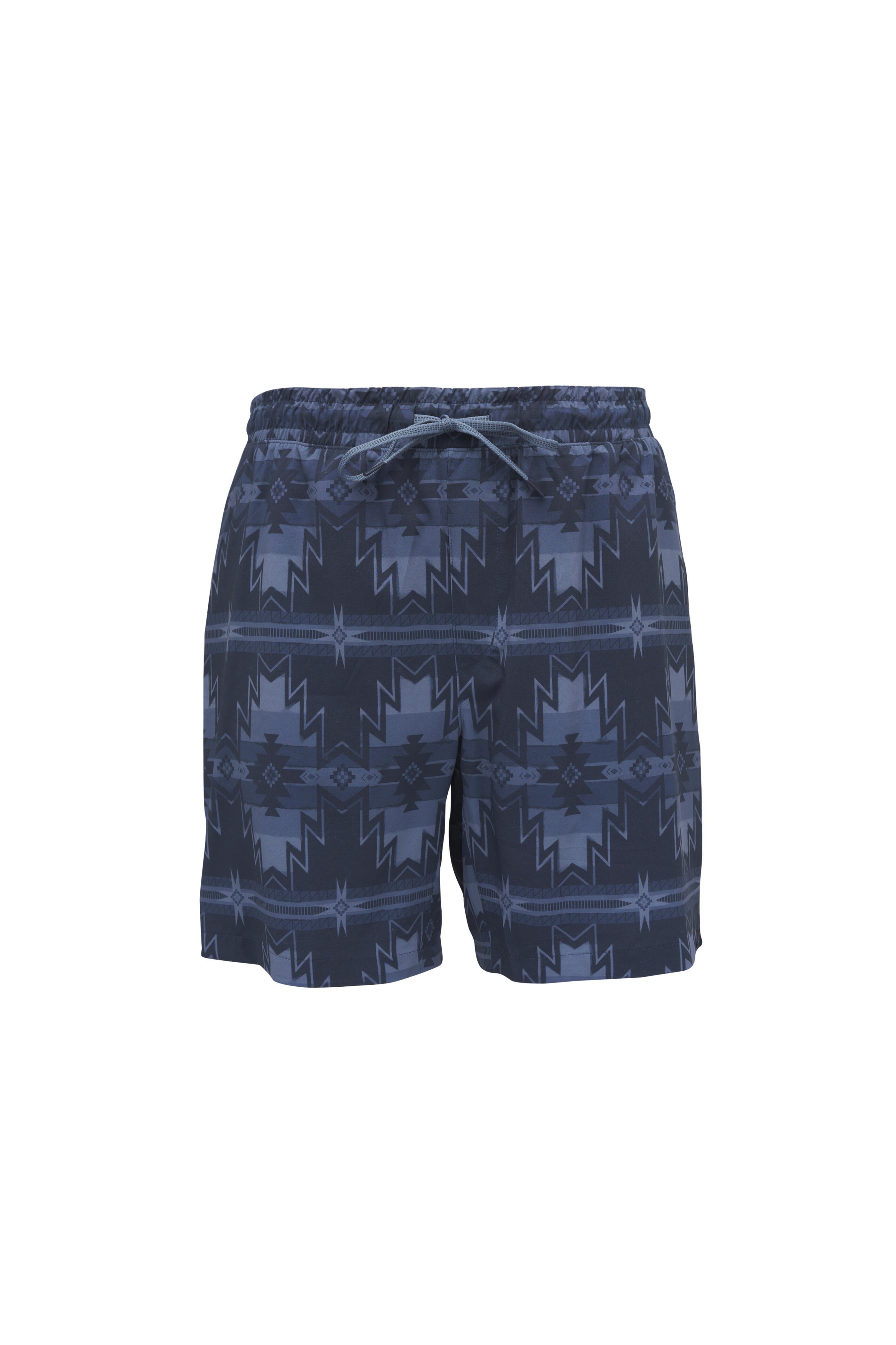 Faherty Brand - Shorelite Doug Good Feather Night Navy Swim Trunks