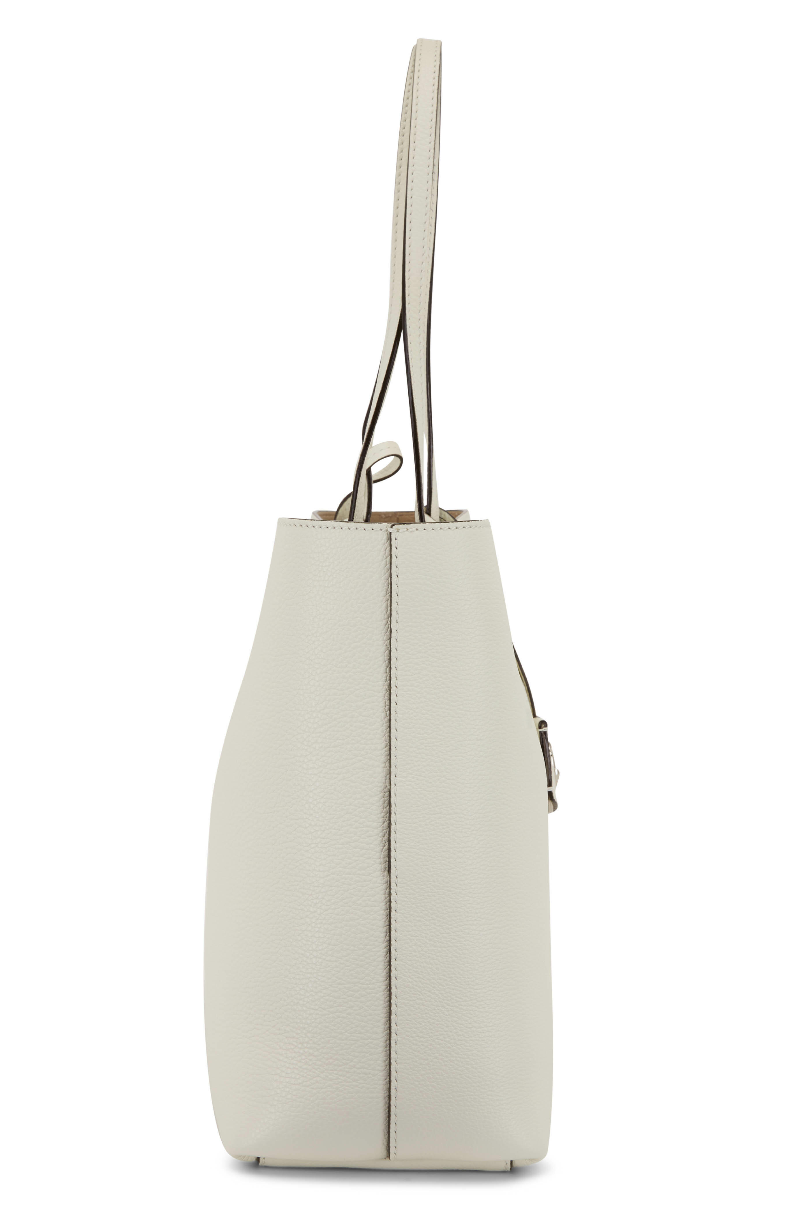 Jimmy Choo - Nine 2 Five Latte Leather Tote Bag | Mitchell Stores