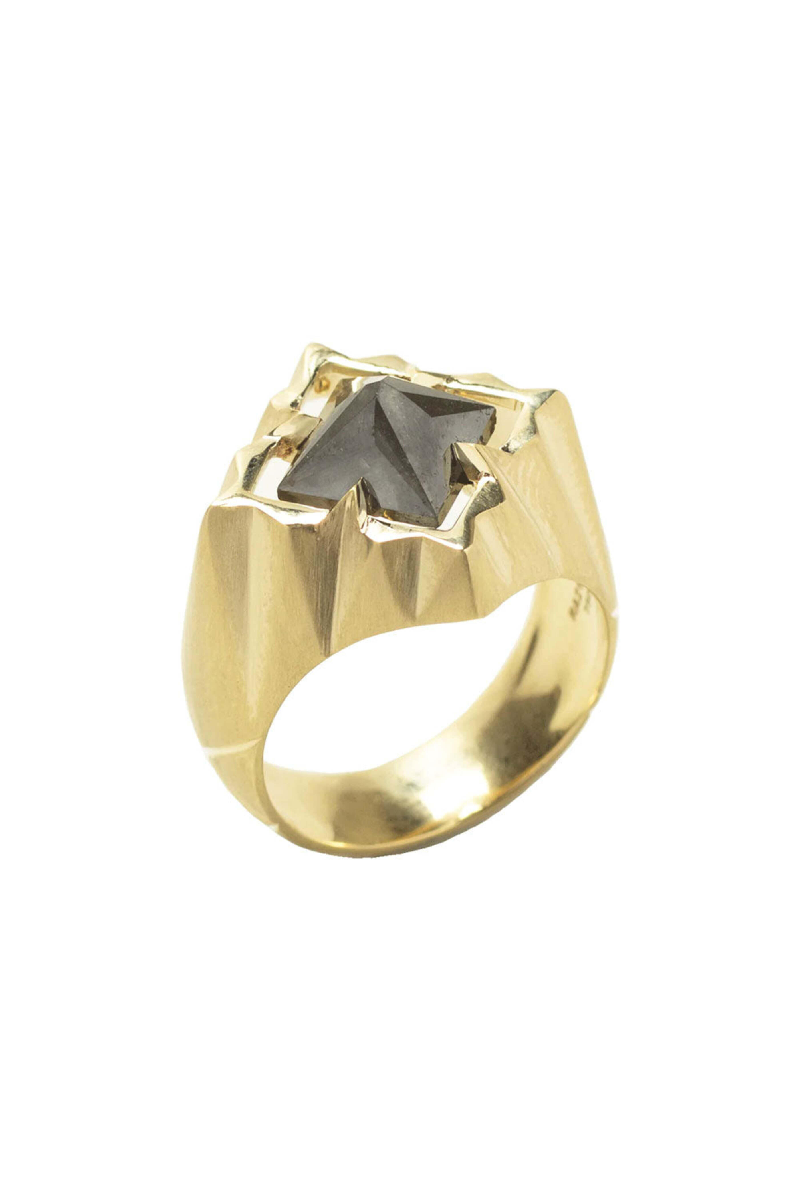 Ara Vartanian - Anel Black Princess Diamond Ring