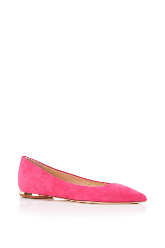 Marion Parke - Must Have Hot Pink Suede Flat